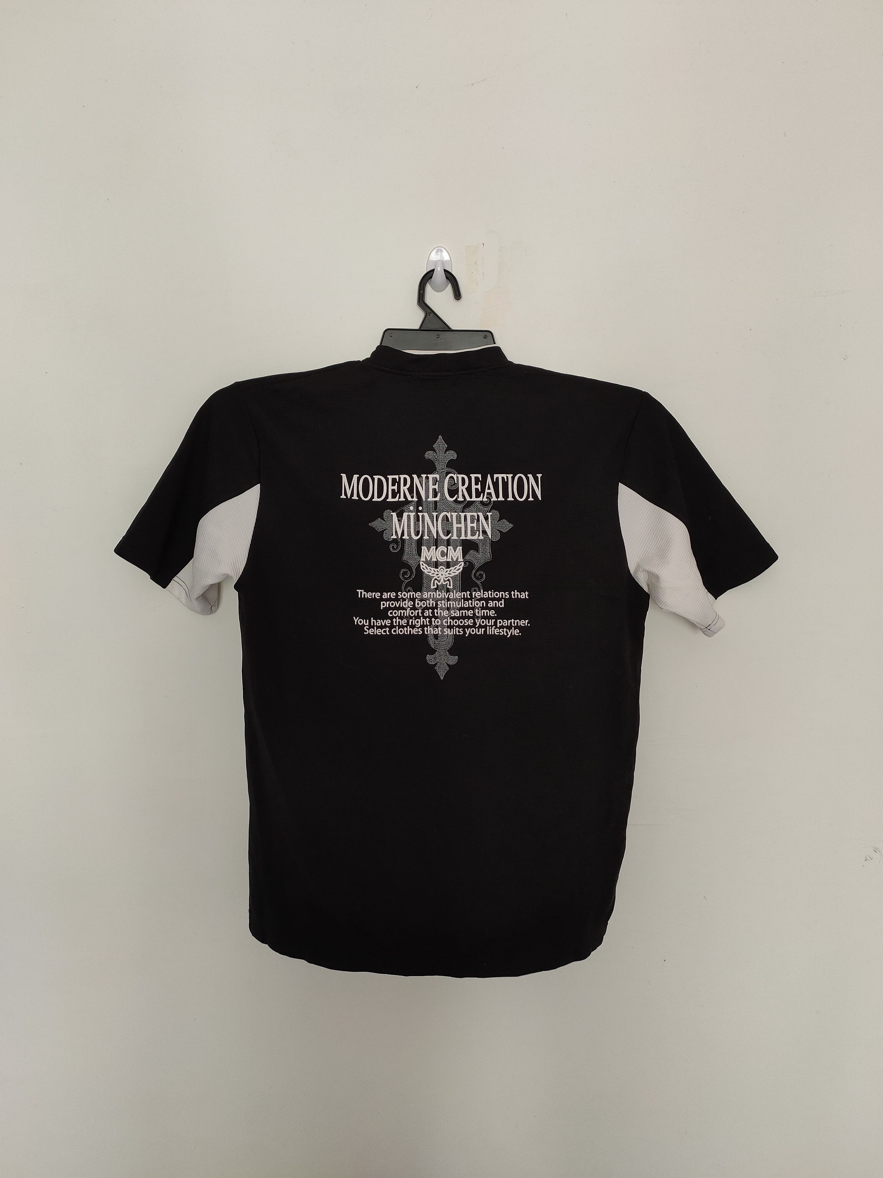 MCM Vintage MCM Moderne Creation Munchen Polo shirt Size US L / EU 52-54 / 3 - 1 Thumbnail