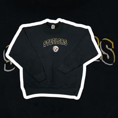 CustomCat Pittsburgh Steelers 1960's Vintage NFL Crewneck Sweatshirt Ash / 2XL