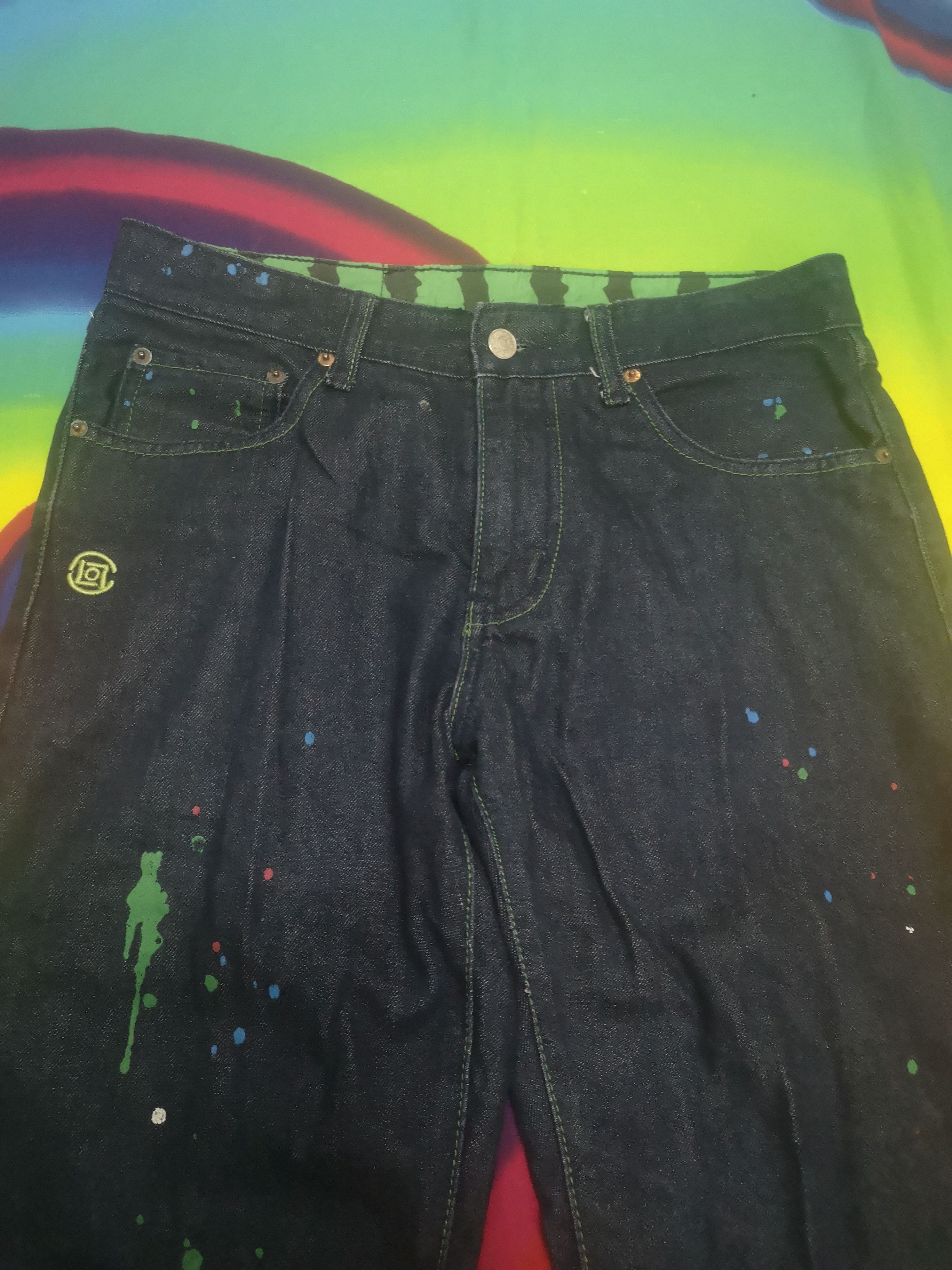 CLOT × Levi's × Medicom Toy Levi's Clot Bearbrick painters jeans Size US 32 / EU 48 - 2 Thumbnail