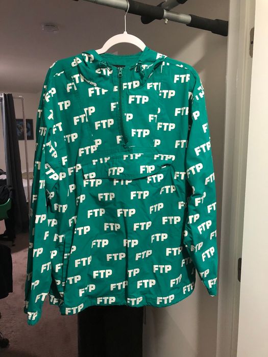 Fuck The Population FTP All Over Anorak Green Size US XL / EU 56 / 4 - 1 Preview