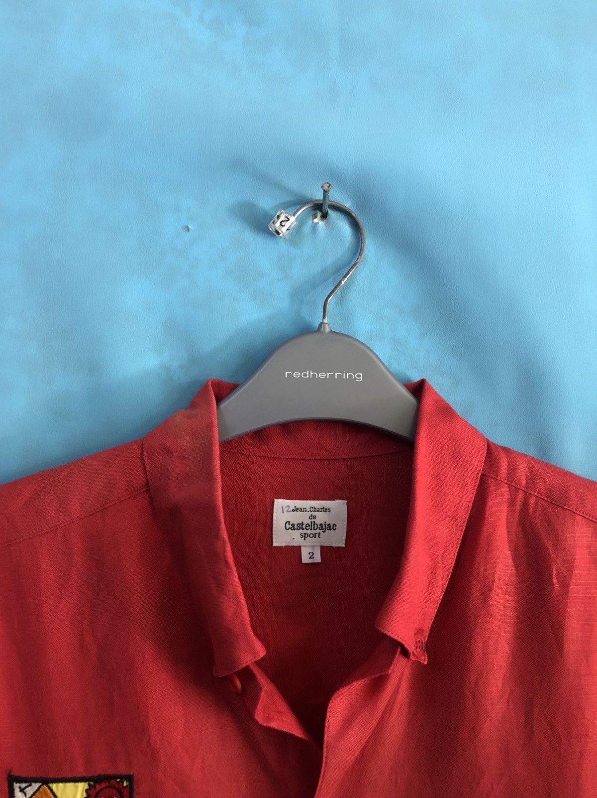 Jean Charles De Castelbajac sport embroidery dream peace #A1 Size US M / EU 48-50 / 2 - 5 Thumbnail