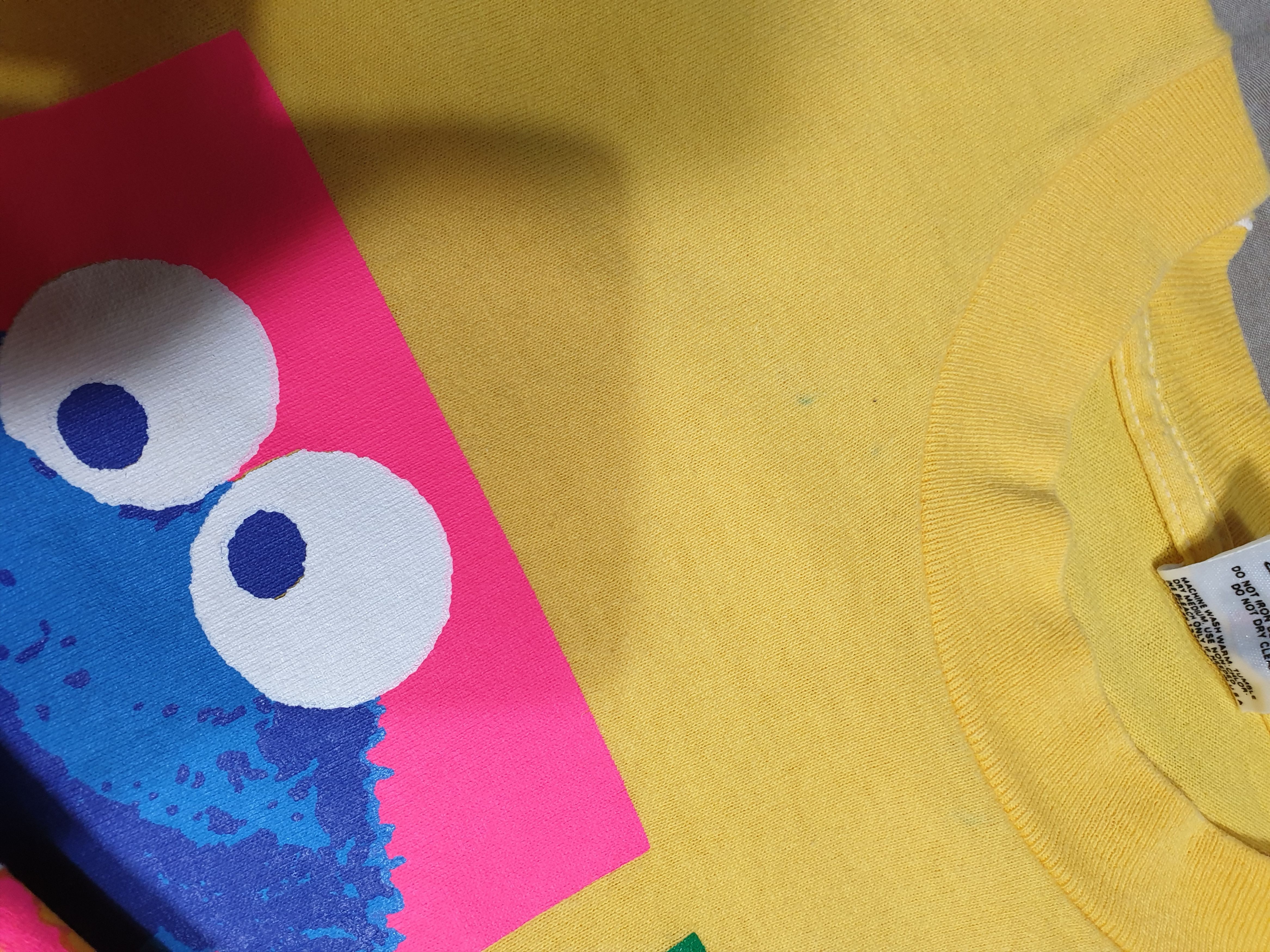 Vintage Vintage Sesame Street Cookie Monster Andy Warhol style tee Size US XL / EU 56 / 4 - 6 Thumbnail