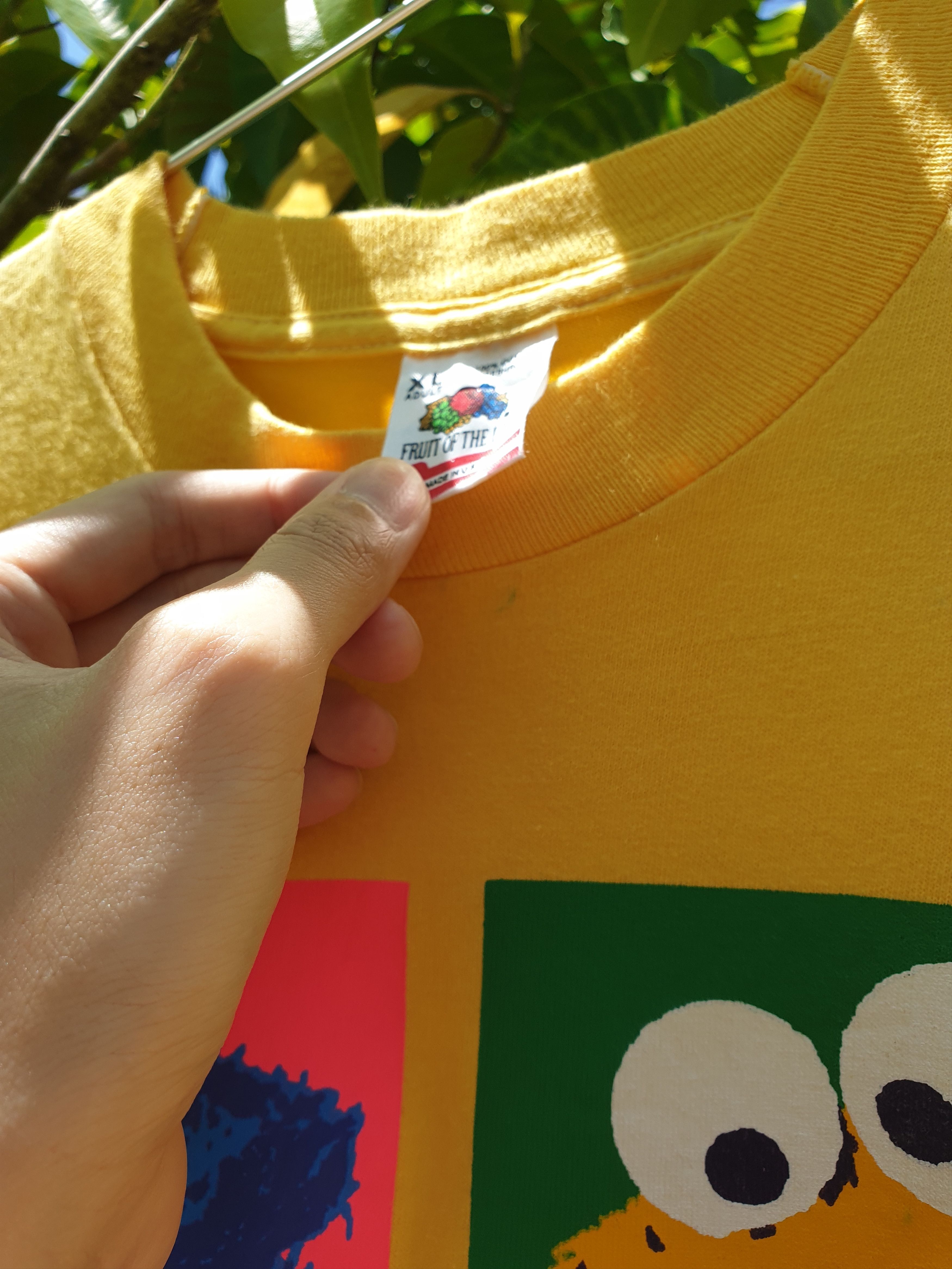 Vintage Vintage Sesame Street Cookie Monster Andy Warhol style tee Size US XL / EU 56 / 4 - 4 Thumbnail
