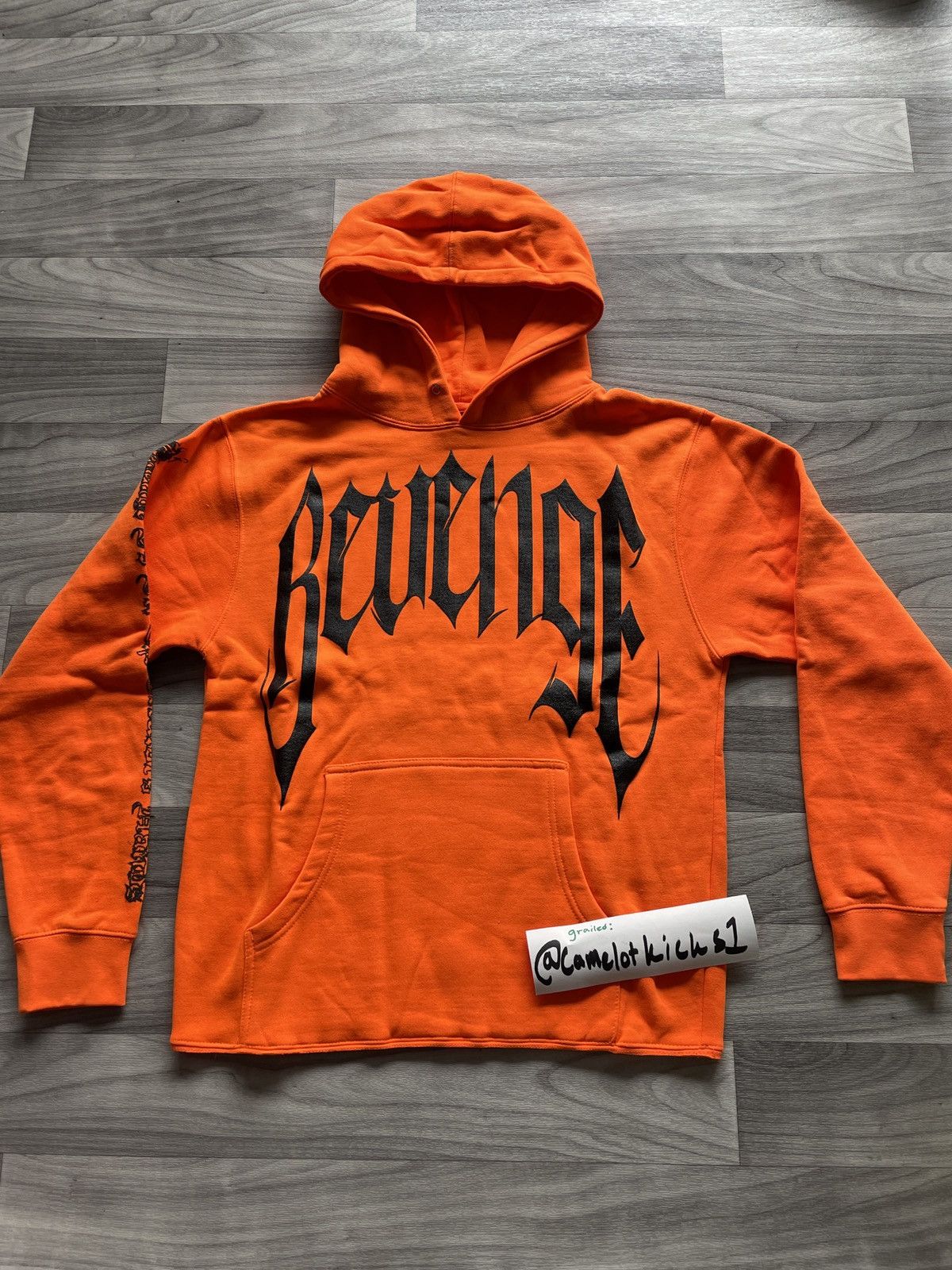 Grailed best sale revenge hoodie