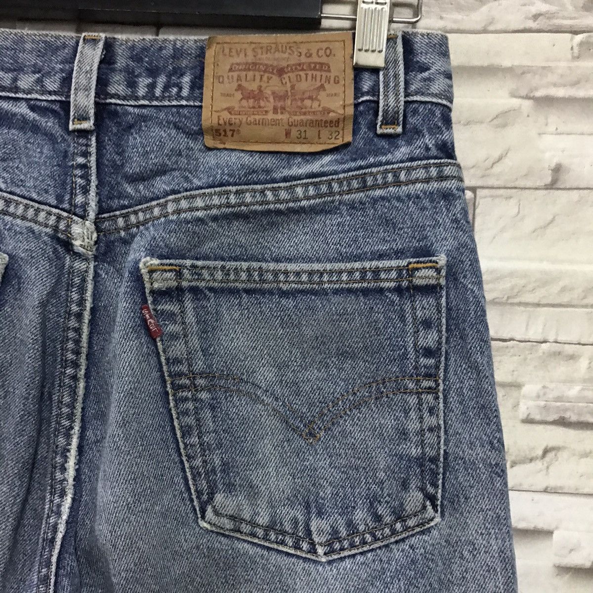 Levi's Vintage 90s Levis 517 Flare Jeans Hedi Slimane Size US 31 - 12 Thumbnail