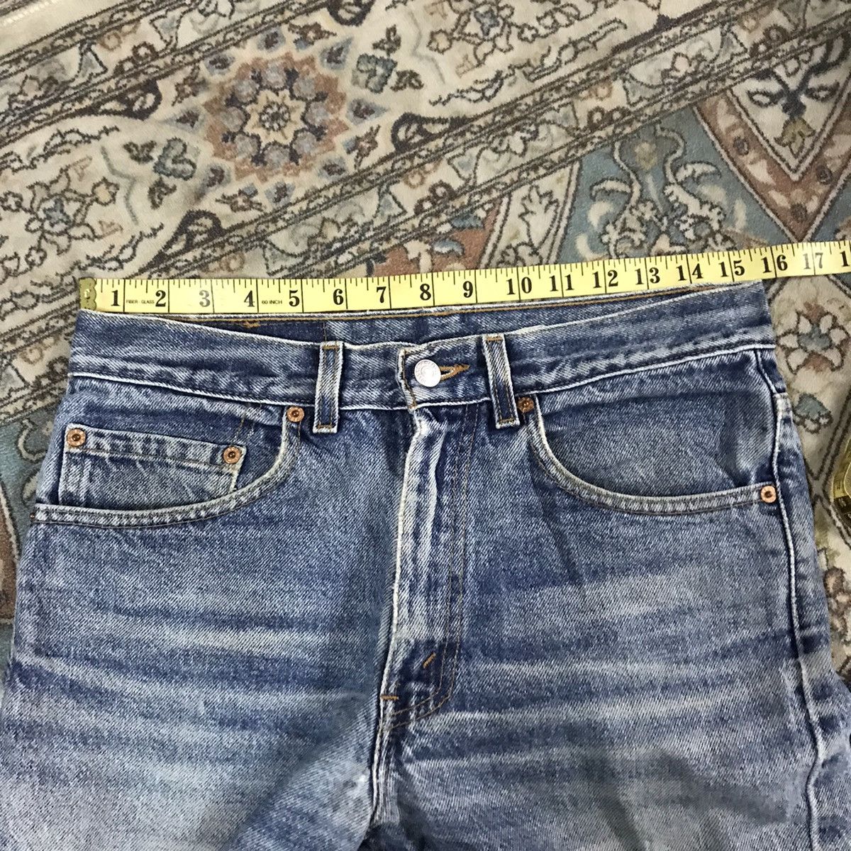 Levi's Vintage 90s Levis 517 Flare Jeans Hedi Slimane Size US 31 - 15 Thumbnail