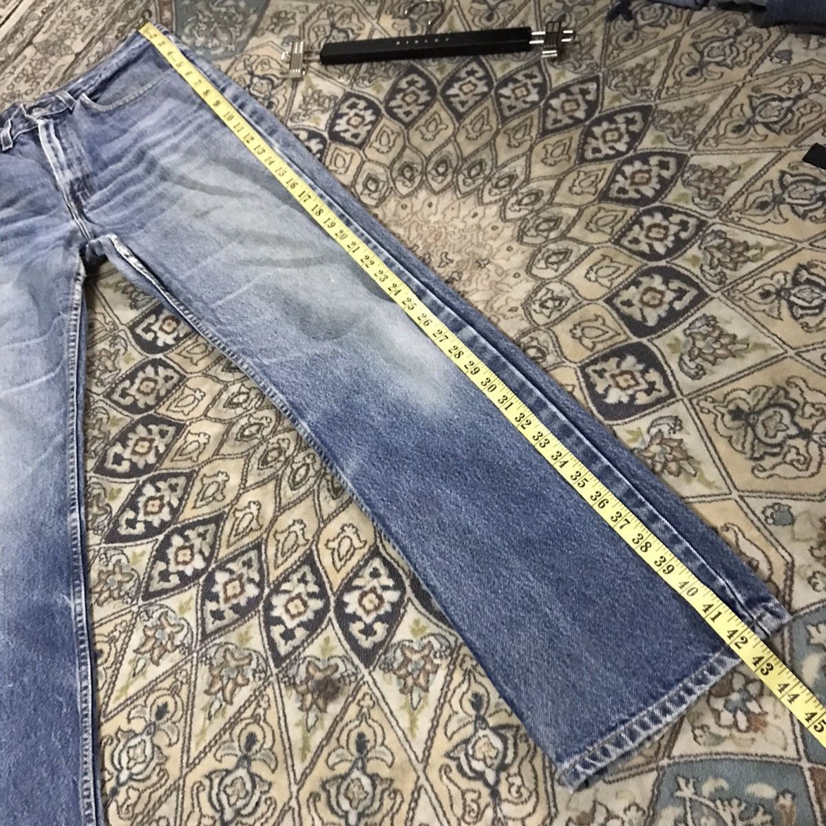 Levi's Vintage 90s Levis 517 Flare Jeans Hedi Slimane Size US 31 - 17 Thumbnail