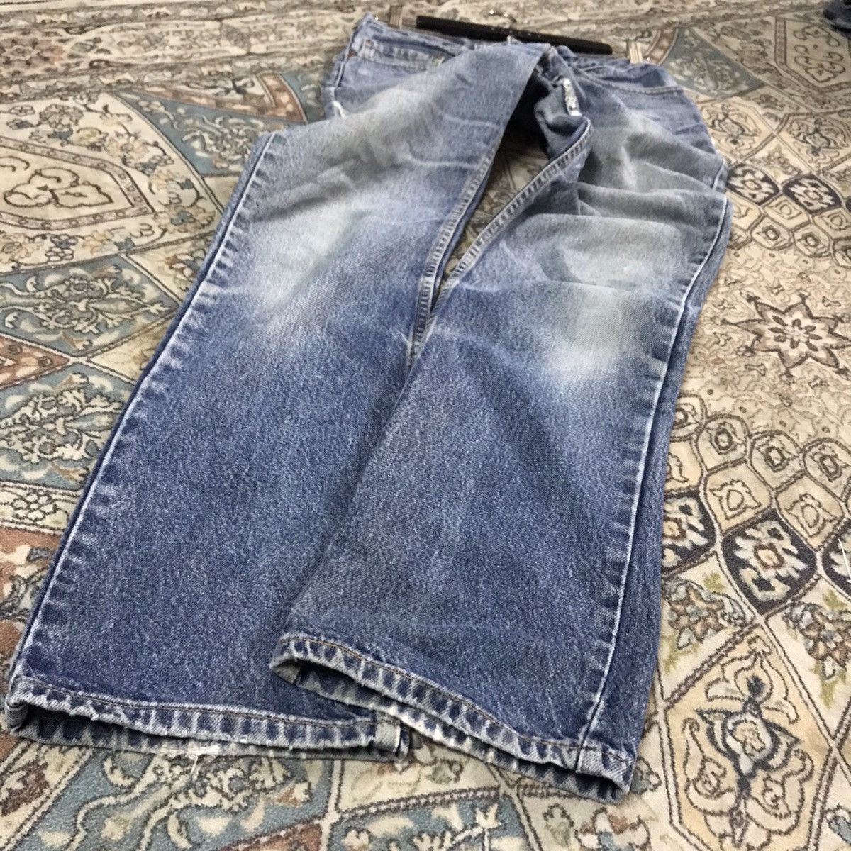 Levi's Vintage 90s Levis 517 Flare Jeans Hedi Slimane Size US 31 - 14 Thumbnail