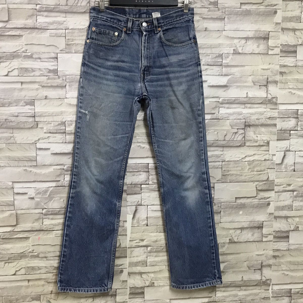 Levi's Vintage 90s Levis 517 Flare Jeans Hedi Slimane Size US 31 - 3 Thumbnail