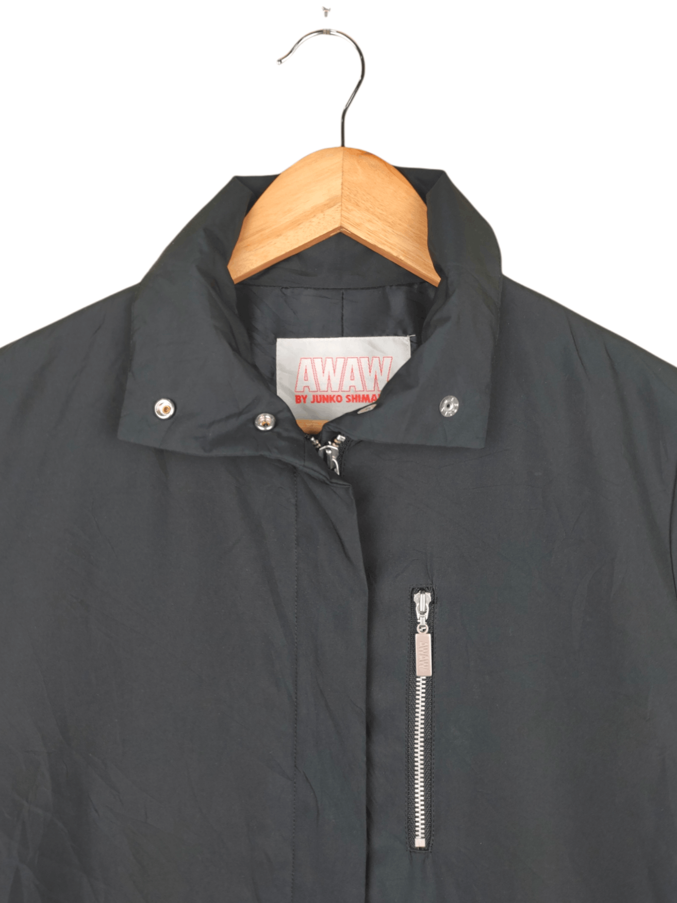 Japanese Brand AWAW by Junko Shimada Long Trench Coat Jacket Size US M / EU 48-50 / 2 - 2 Thumbnail