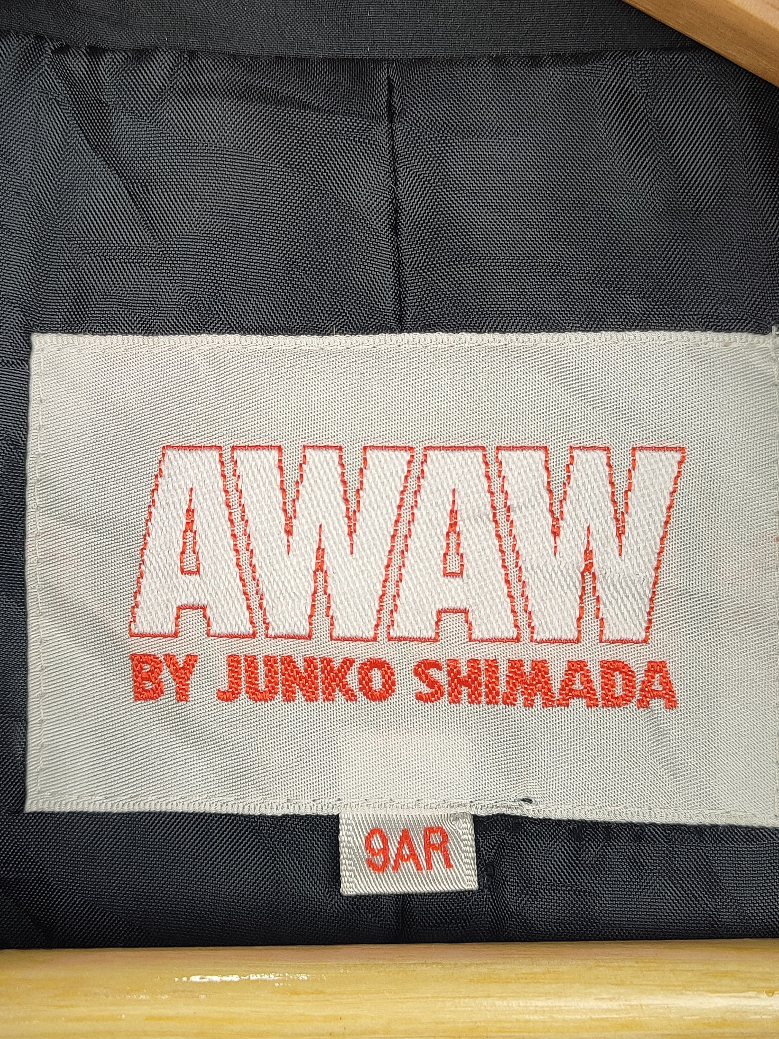 Japanese Brand AWAW by Junko Shimada Long Trench Coat Jacket Size US M / EU 48-50 / 2 - 5 Thumbnail