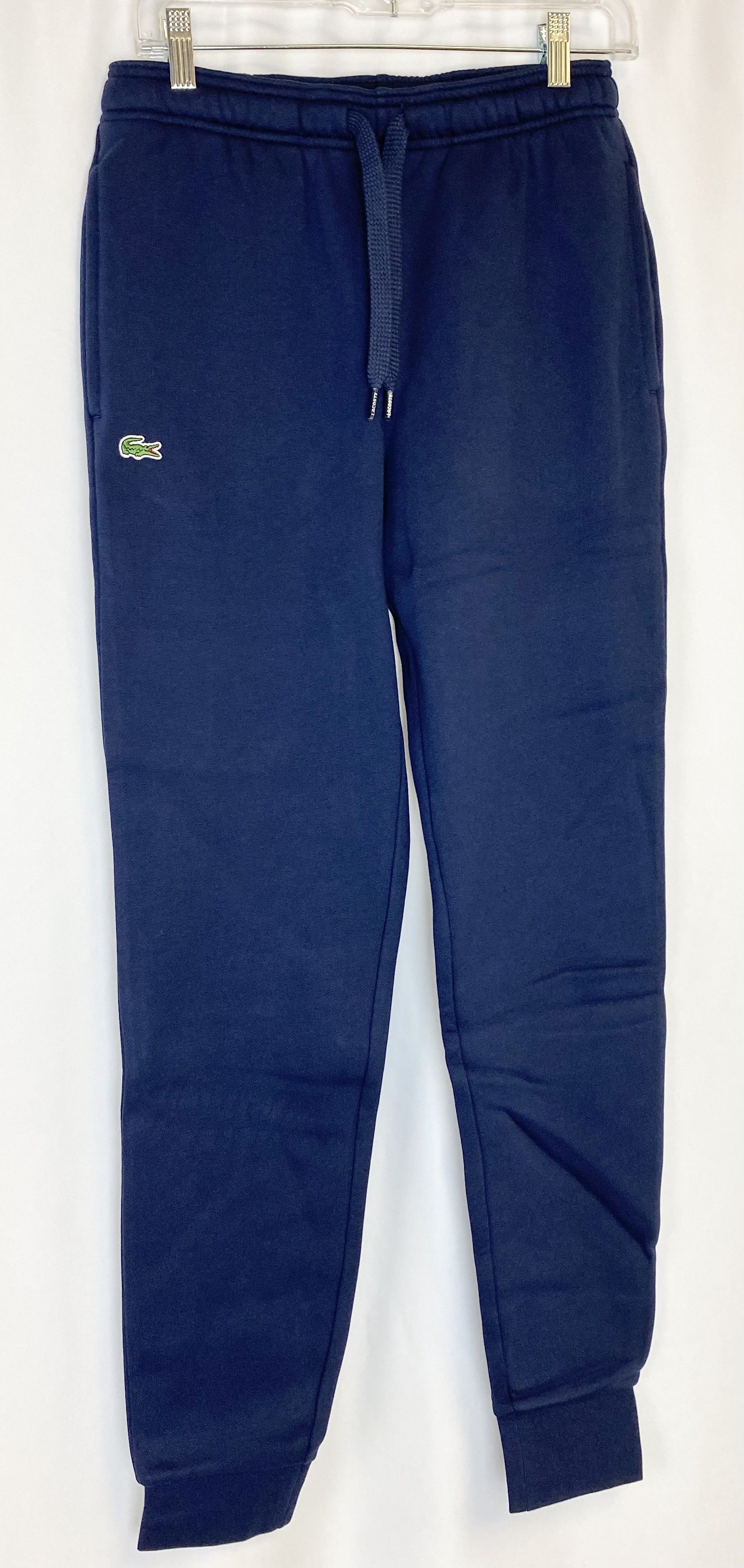 Lacoste Mens Sport Fleece Jogger Pants Mandarin Orange Small US