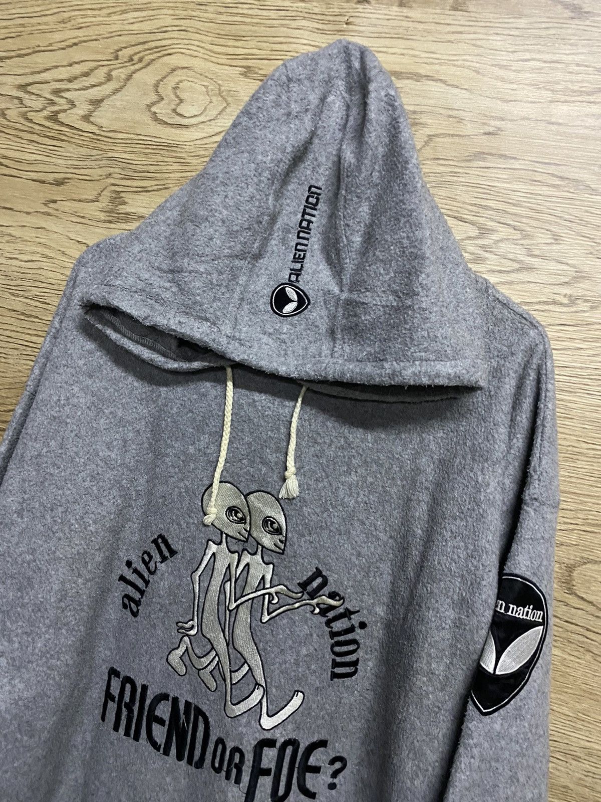 Alien Workshop × Vintage 🔥DHL SHIPPING🔥ALIEN NATION EMBROIDERY LOGOS HOODIE Size US L / EU 52-54 / 3 - 4 Thumbnail