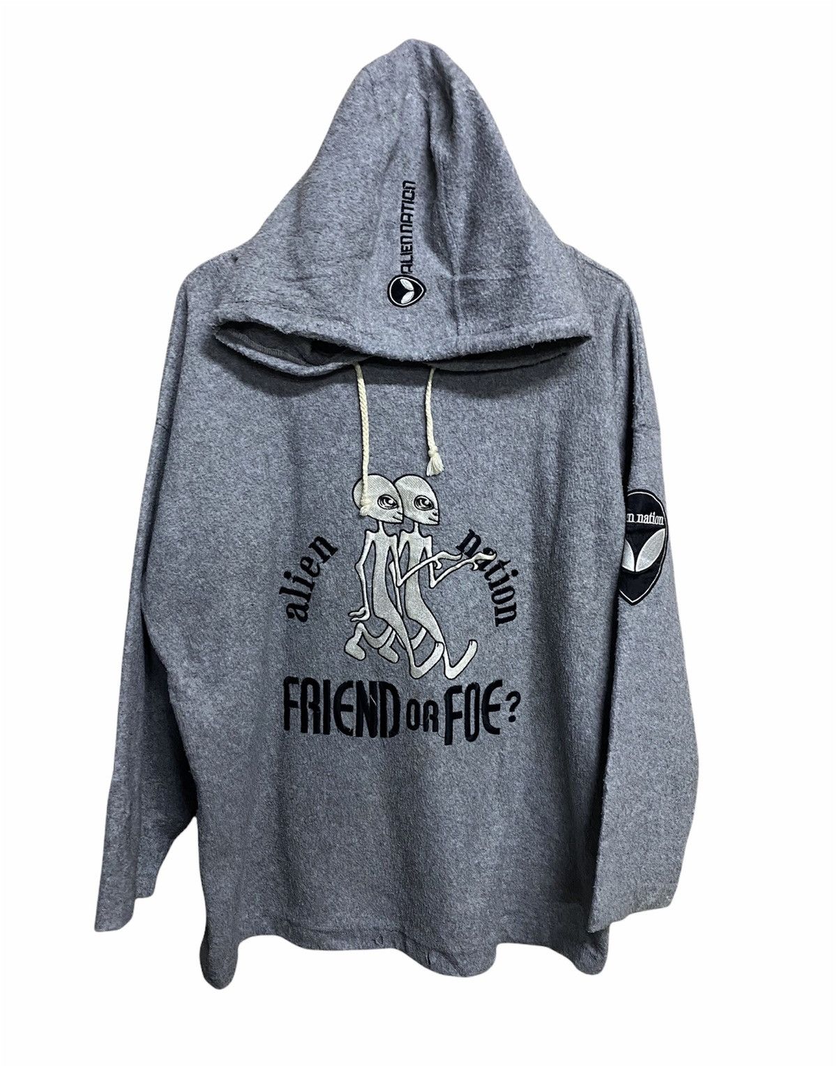 Alien Workshop × Vintage 🔥DHL SHIPPING🔥ALIEN NATION EMBROIDERY LOGOS HOODIE Size US L / EU 52-54 / 3 - 1 Thumbnail