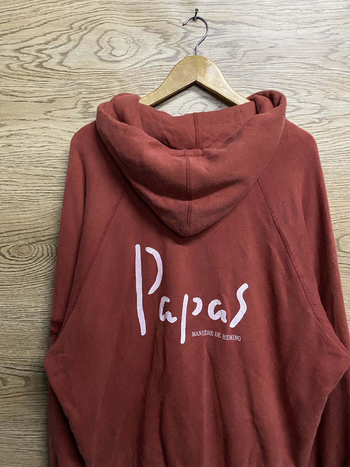 Mademoiselle Non Non × Vintage 🔥DHL SHIPPING🔥PAPAS MANIERE DE HEMING HOODIE Size US L / EU 52-54 / 3 - 3 Thumbnail