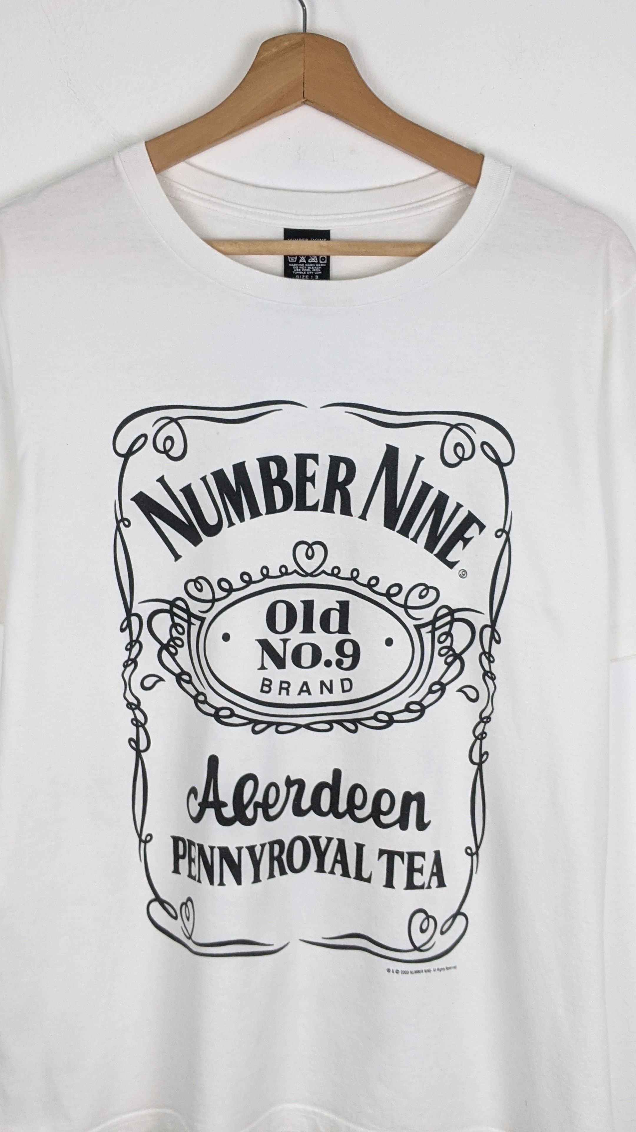 Number (N)ine Numbernine Pennyroyal Tea Nirvana Shirt Size US L / EU 52-54 / 3 - 2 Thumbnail