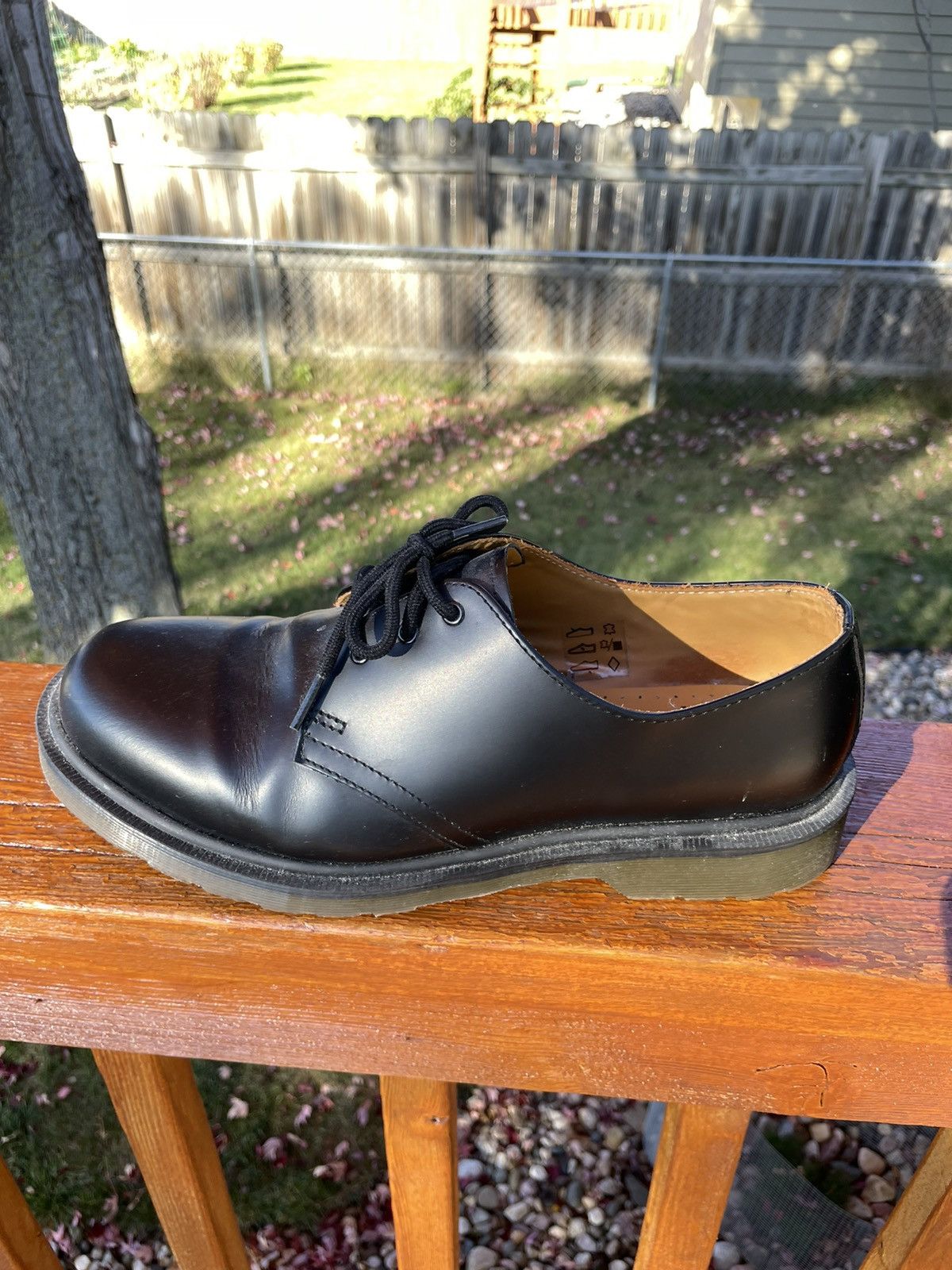 Dr. Martens Doc Martens 1461 mono black | Grailed