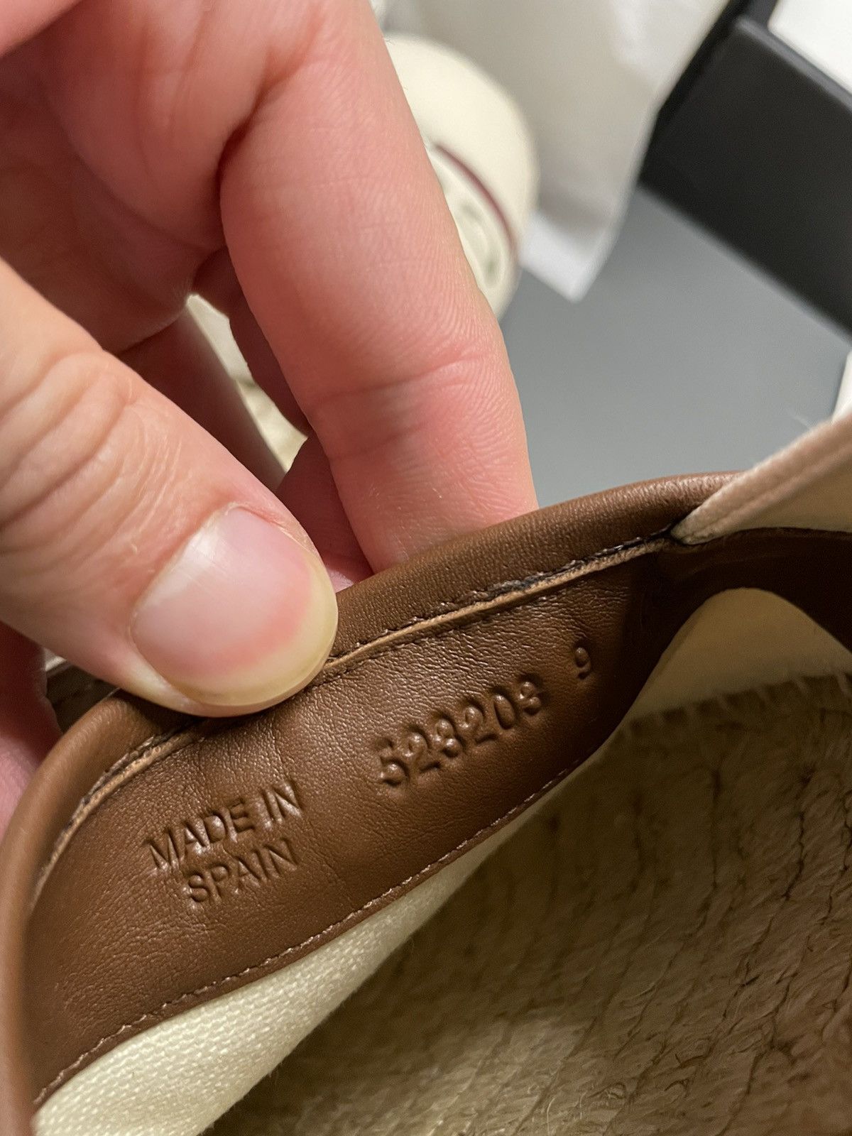 Gucci Limited Edition Runway Gucci Logo Leather Espadrilles Sheos Size US 9.5 / EU 42-43 - 5 Thumbnail