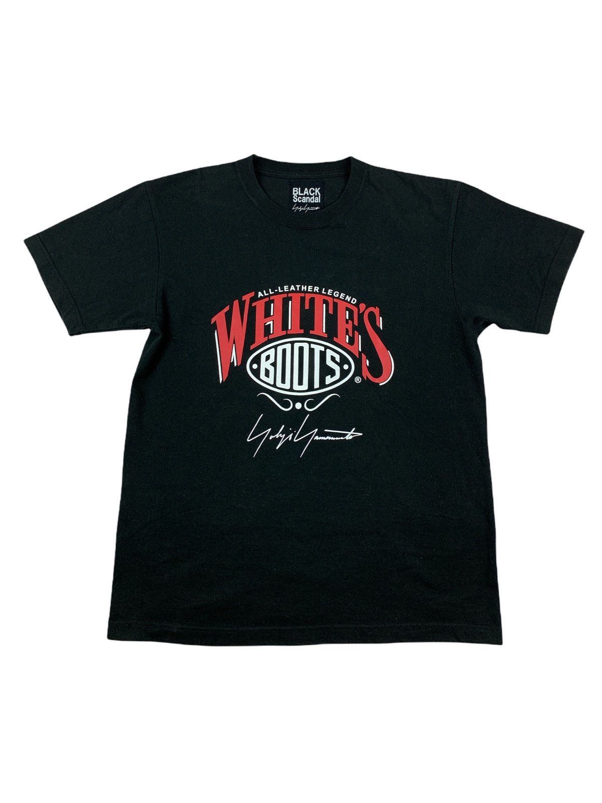 Yohji Yamamoto BLACK Scandal Yohji Yamamoto13 years horizontal short sleeve  | Grailed