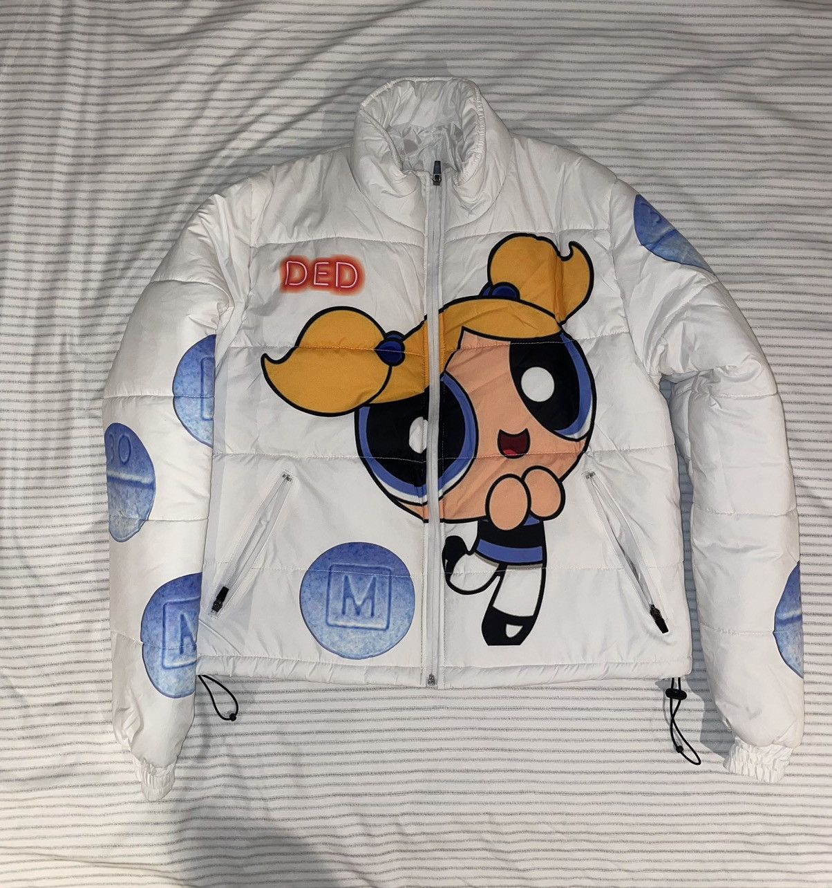 Japanese Brand rare perc 30 puffer jacket | Grailed