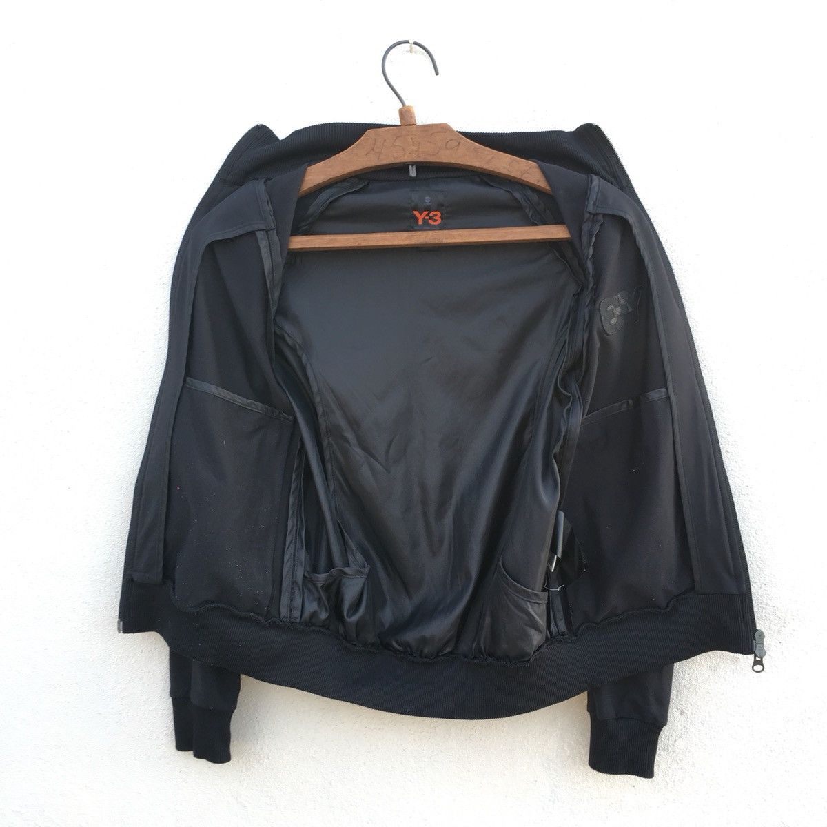 Adidas × Y-3 × Yohji Yamamoto Yohji Yamamoto Y-3 Bomber Open Back Asymmetric Jacket Size US S / EU 44-46 / 1 - 4 Thumbnail