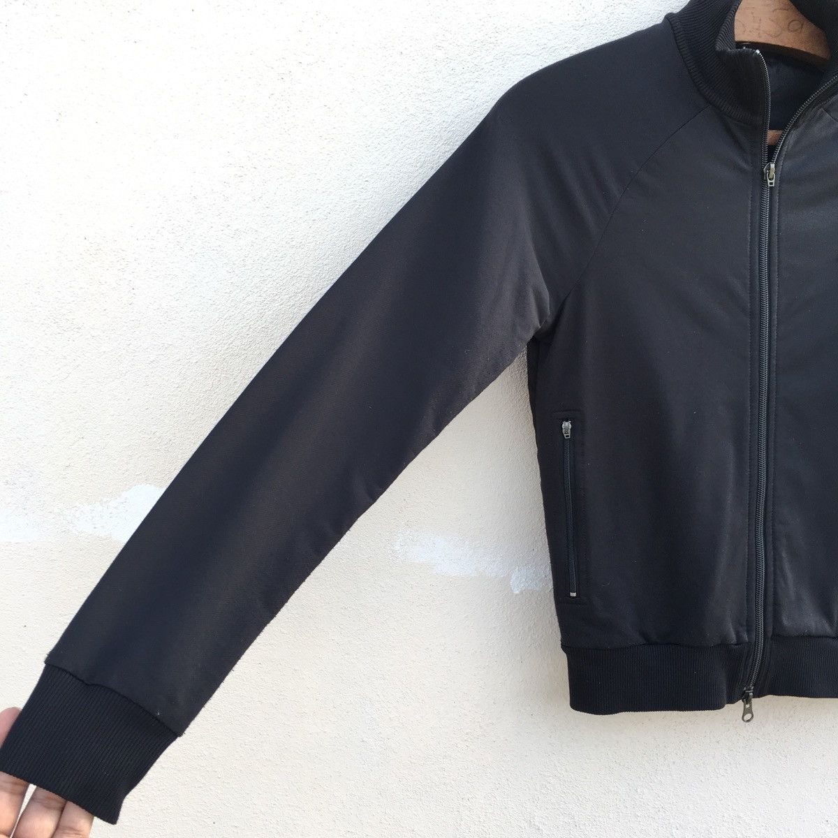 Adidas × Y-3 × Yohji Yamamoto Yohji Yamamoto Y-3 Bomber Open Back Asymmetric Jacket Size US S / EU 44-46 / 1 - 5 Thumbnail
