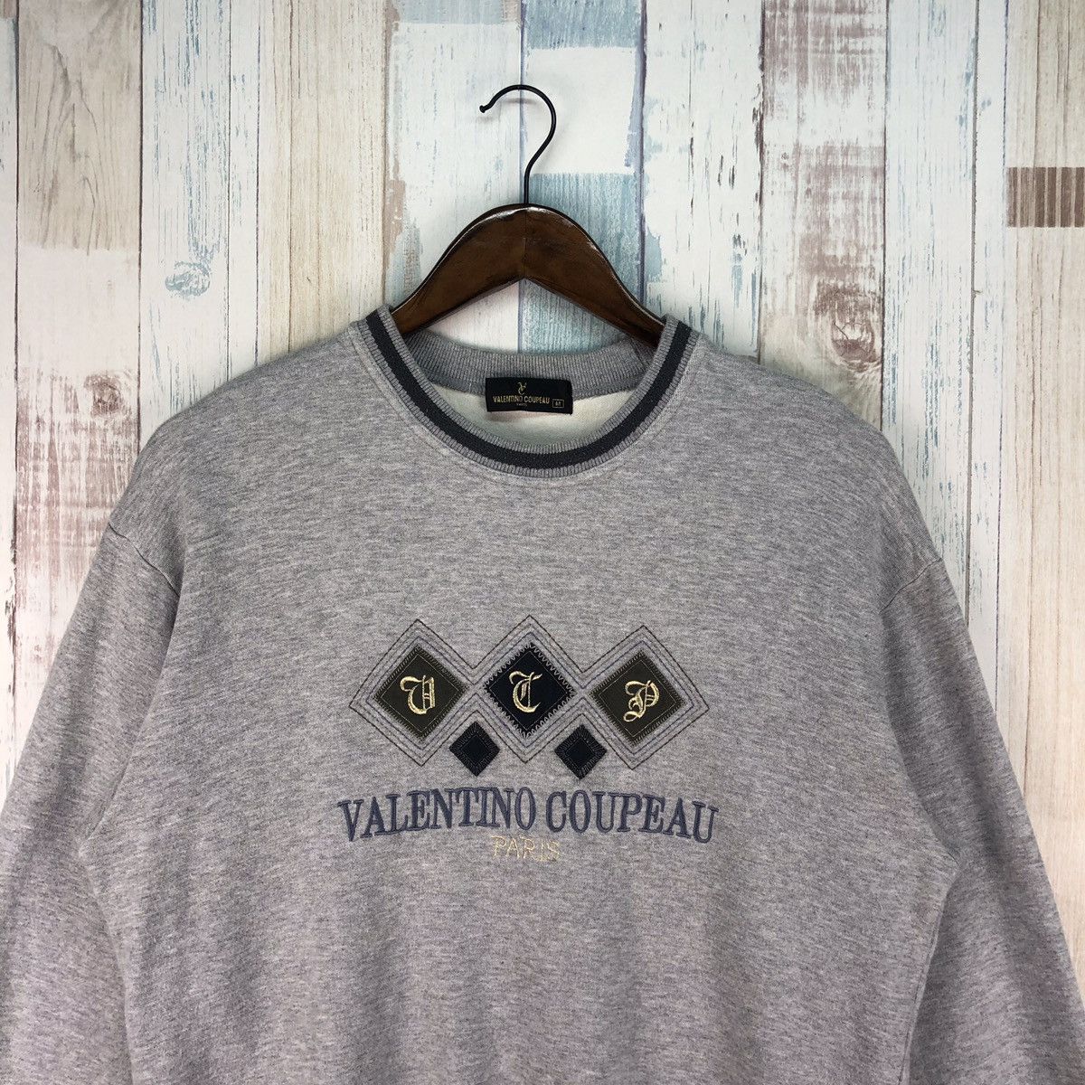 Valentino × Vintage Vintage 90s Vintage Valentino Coupeau sweatshirt Size US M / EU 48-50 / 2 - 3 Thumbnail