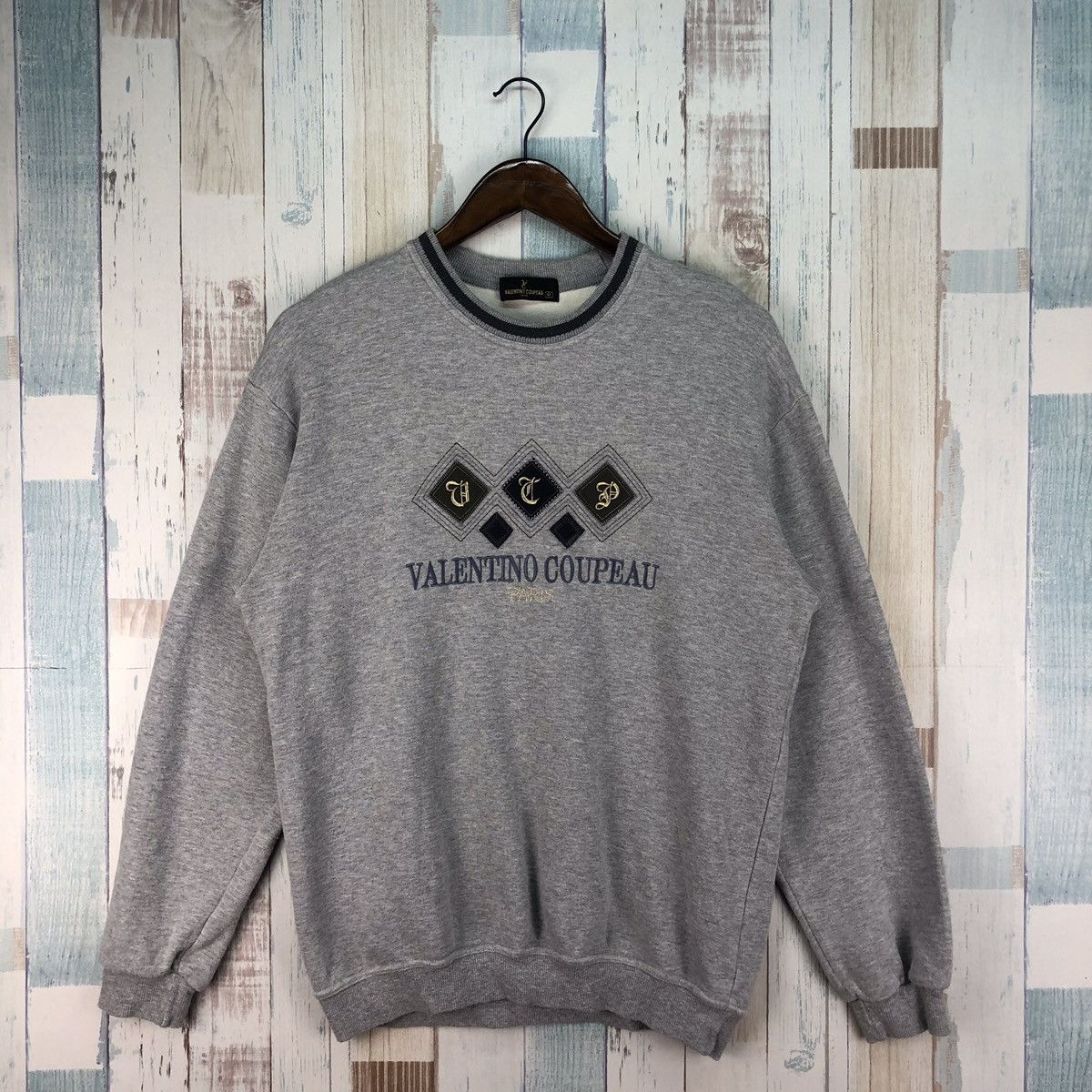 Valentino × Vintage Vintage 90s Vintage Valentino Coupeau sweatshirt Size US M / EU 48-50 / 2 - 1 Thumbnail