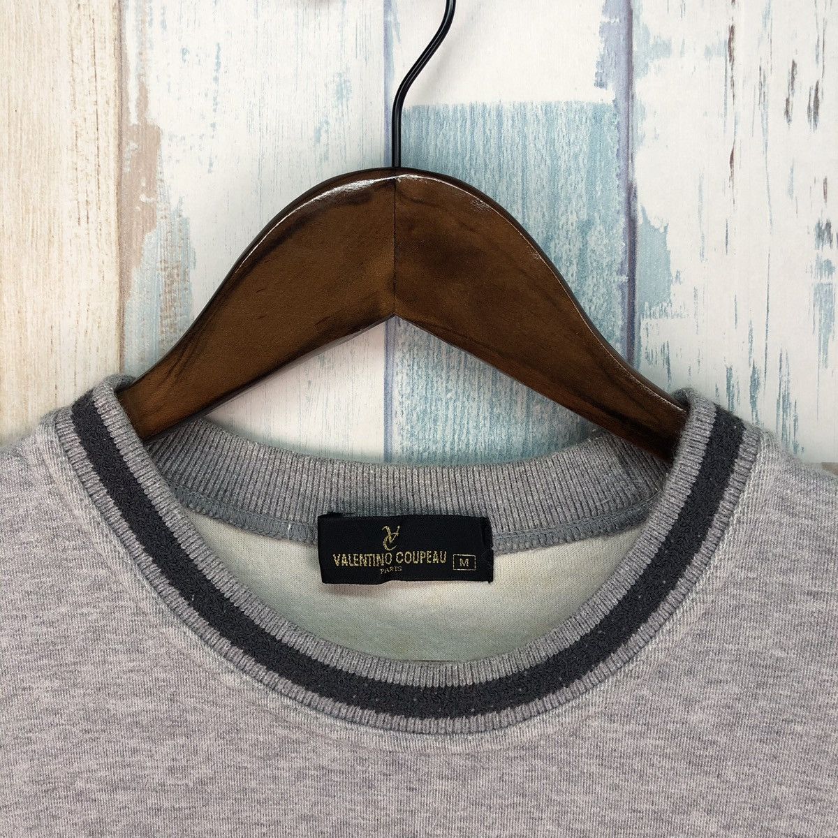 Valentino × Vintage Vintage 90s Vintage Valentino Coupeau sweatshirt Size US M / EU 48-50 / 2 - 7 Thumbnail