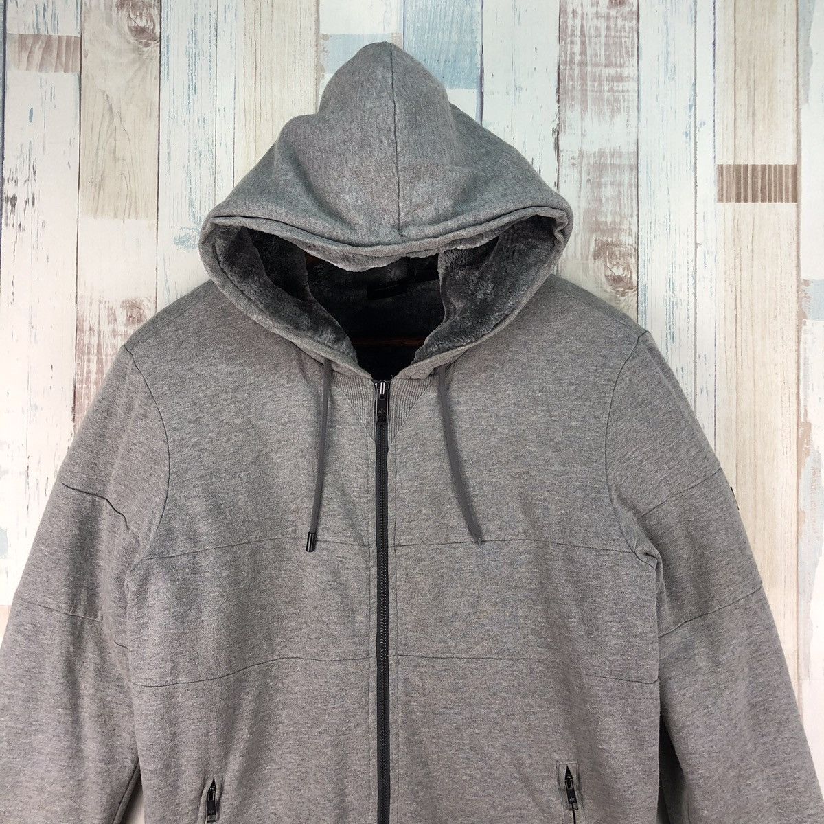 Armani Exchange Armani Exchange Fur Hoodie Size US S / EU 44-46 / 1 - 4 Thumbnail