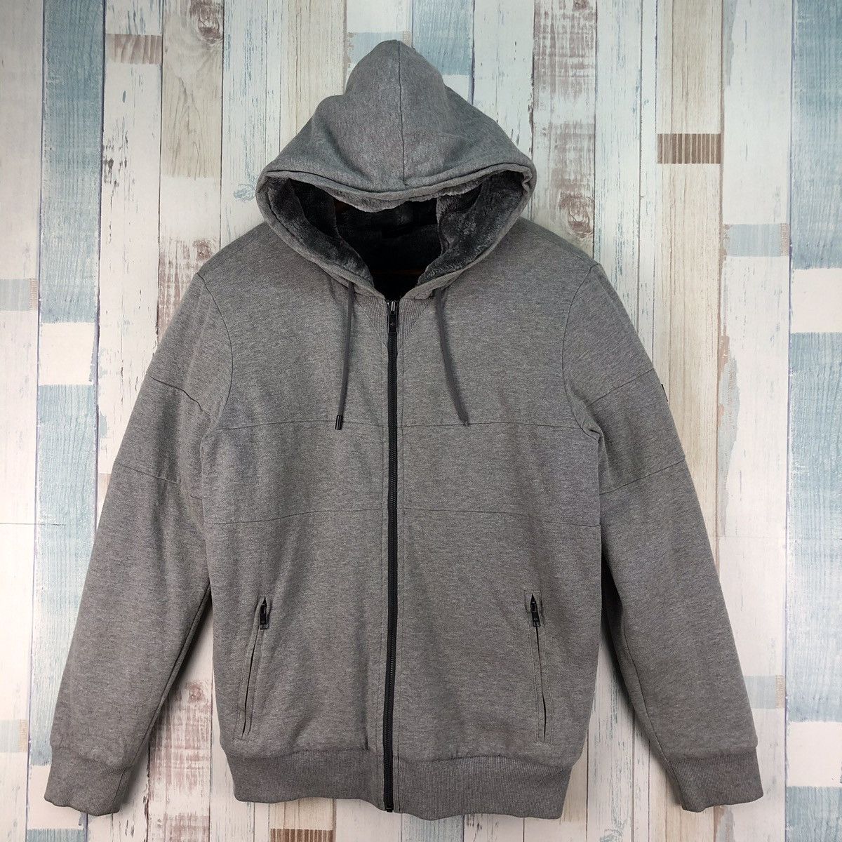 Armani Exchange Armani Exchange Fur Hoodie Size US S / EU 44-46 / 1 - 1 Thumbnail