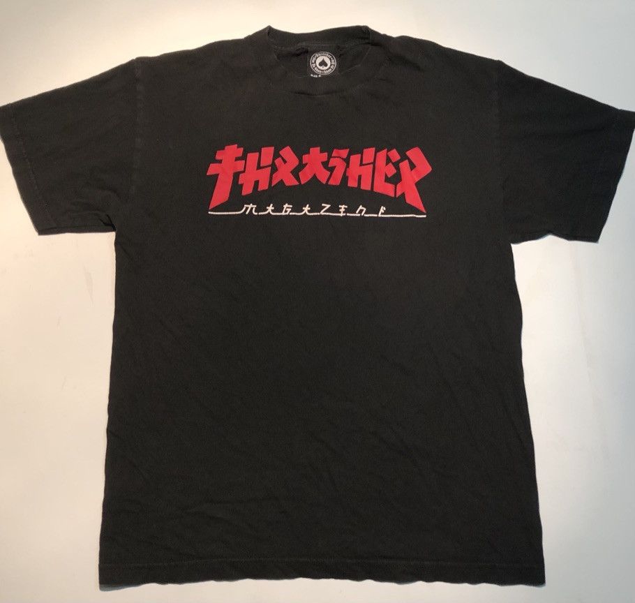 Vintage Vintage Thrasher Japanese Skate T Shirt | Grailed