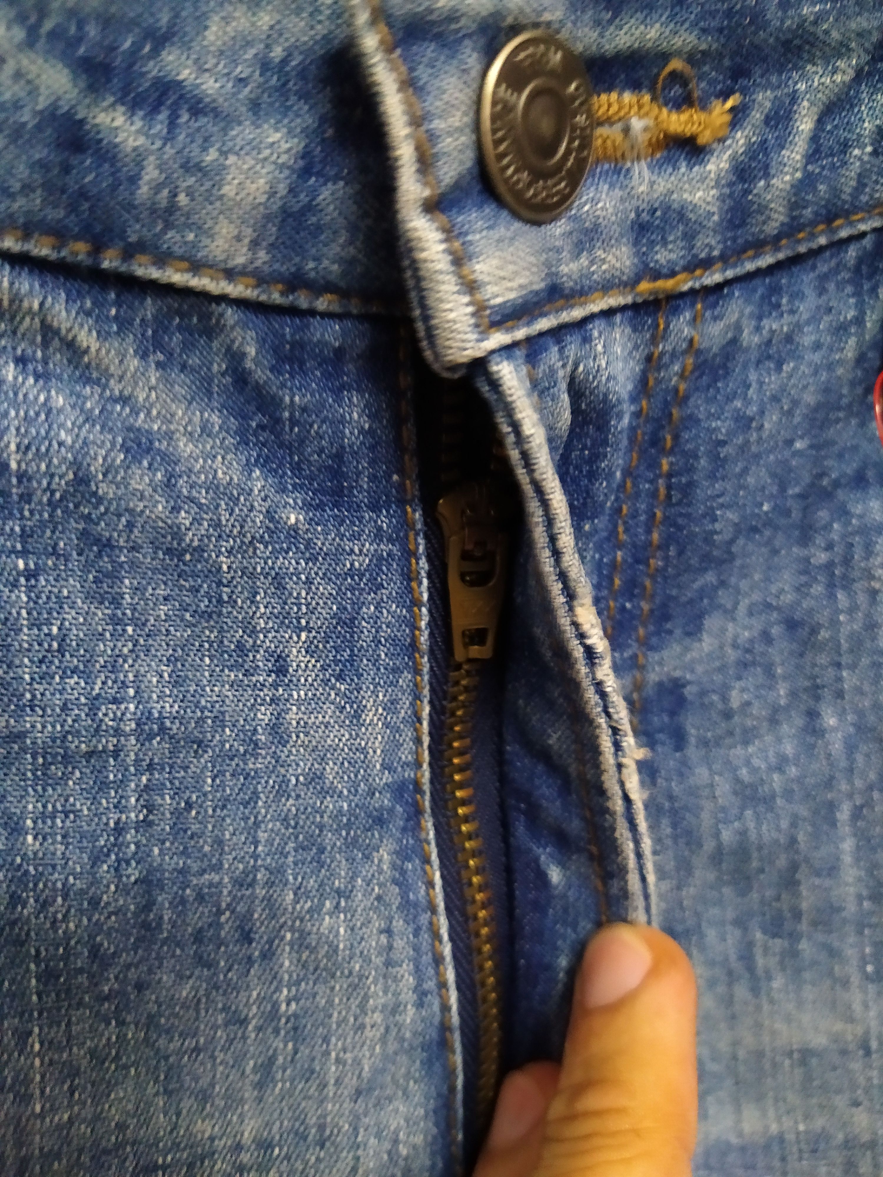 PPFM rare ppfm alphabet jeans Size US 33 - 7 Thumbnail