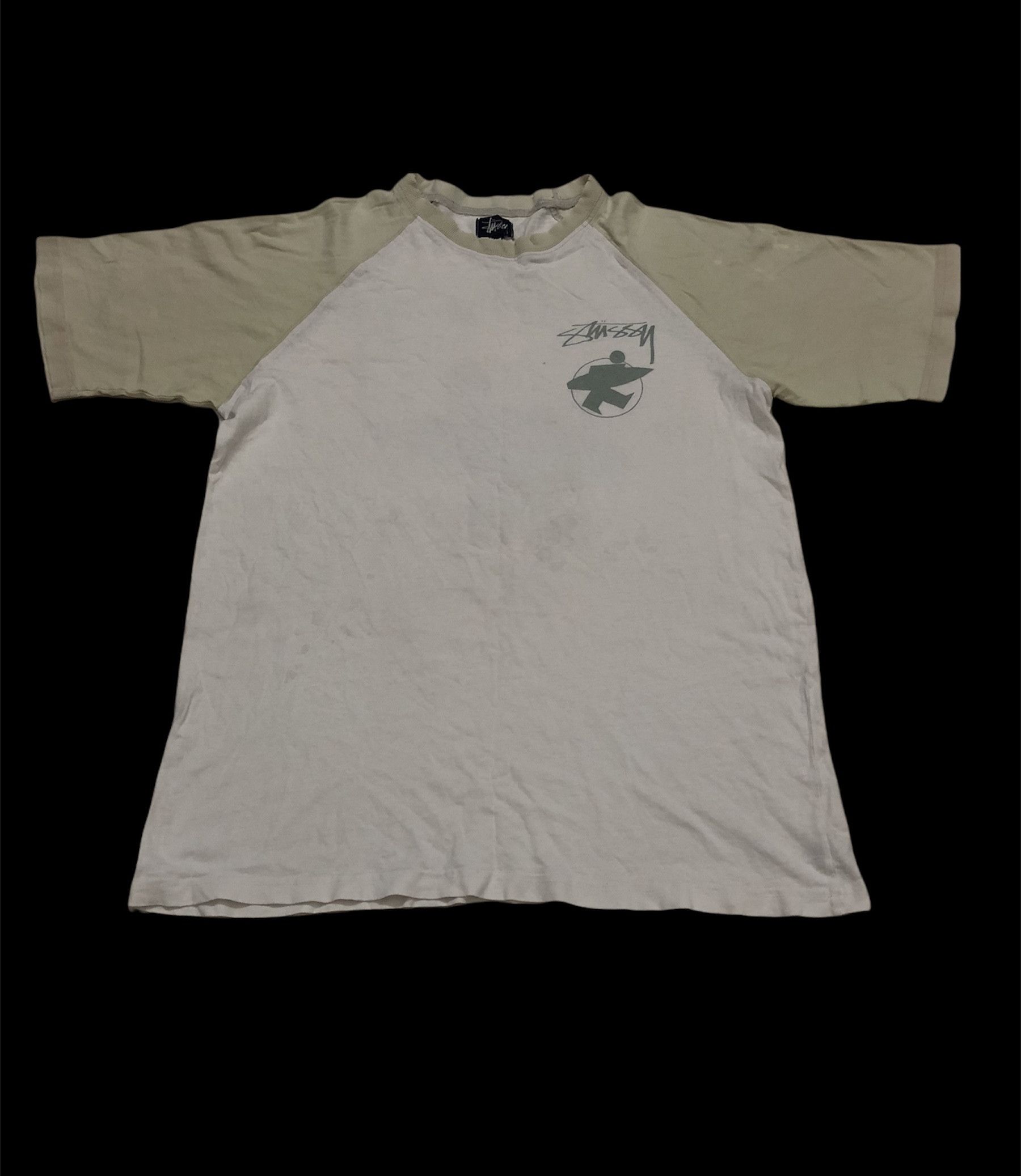Stussy Vintage Distressed/Worn Stussy Surf Tshirt Size US M / EU 48-50 / 2 - 2 Thumbnail