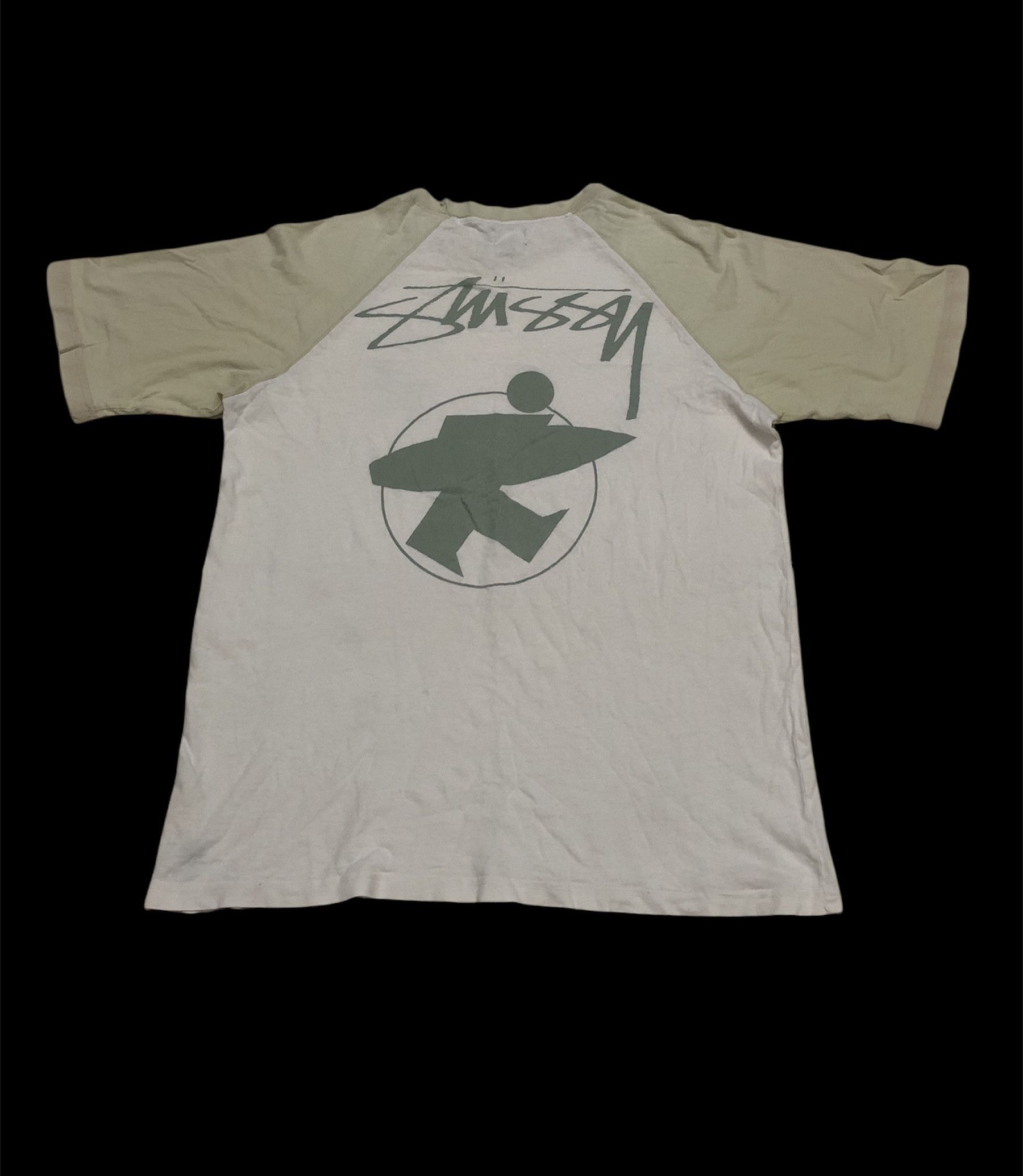 Stussy Vintage Distressed/Worn Stussy Surf Tshirt Size US M / EU 48-50 / 2 - 1 Thumbnail