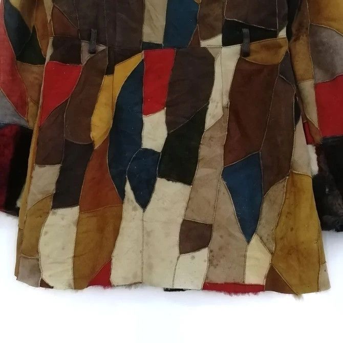 If Six Was Nine × Wilsons Leather 💣 OFFER Vtg WILSON'S LEATHER X PELLE STUDIO Sheep Jacket Size M / US 6-8 / IT 42-44 - 7 Thumbnail