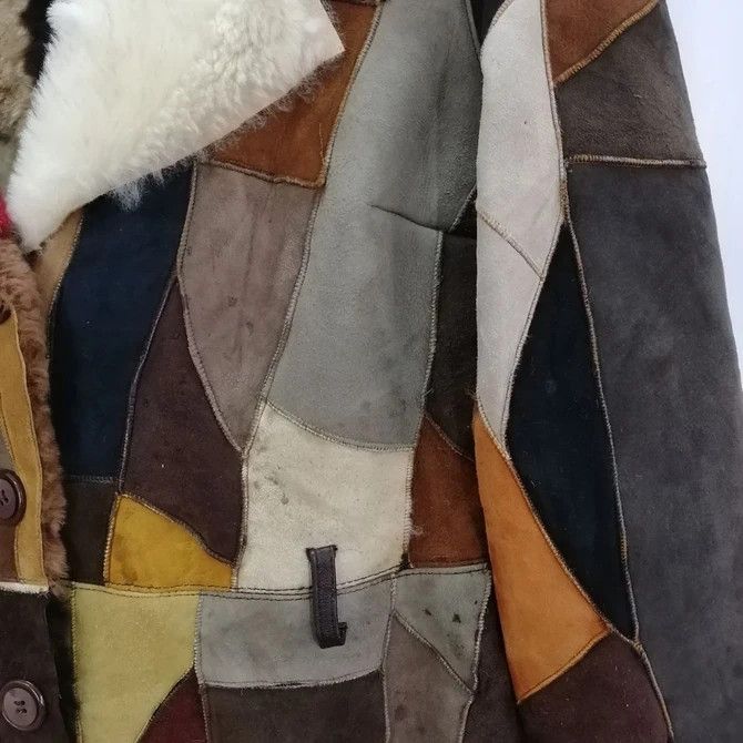 If Six Was Nine × Wilsons Leather 💣 OFFER Vtg WILSON'S LEATHER X PELLE STUDIO Sheep Jacket Size M / US 6-8 / IT 42-44 - 2 Thumbnail