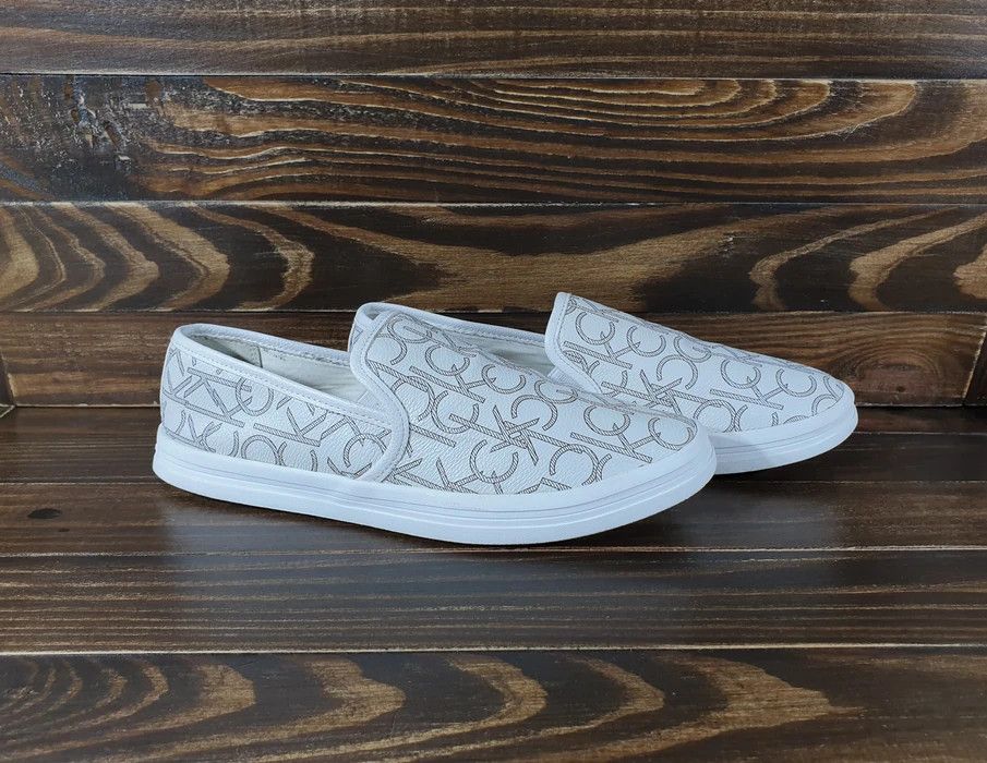 Calvin Klein Calvin Klein Marren 2 Women White Lifestyle Sneakers Casual Size US 9 / EU 42 - 25 Thumbnail