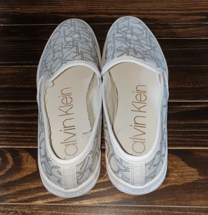 Calvin Klein Calvin Klein Marren 2 Women White Lifestyle Sneakers Casual Size US 9 / EU 42 - 22 Thumbnail