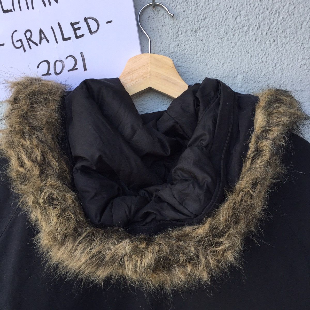 Timberland Vintage Timberland Weathergear Black Hoodie Winter Jacket Size US XL / EU 56 / 4 - 12 Thumbnail