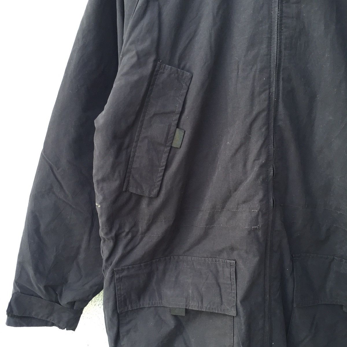 Timberland Vintage Timberland Weathergear Black Hoodie Winter Jacket Size US XL / EU 56 / 4 - 7 Thumbnail