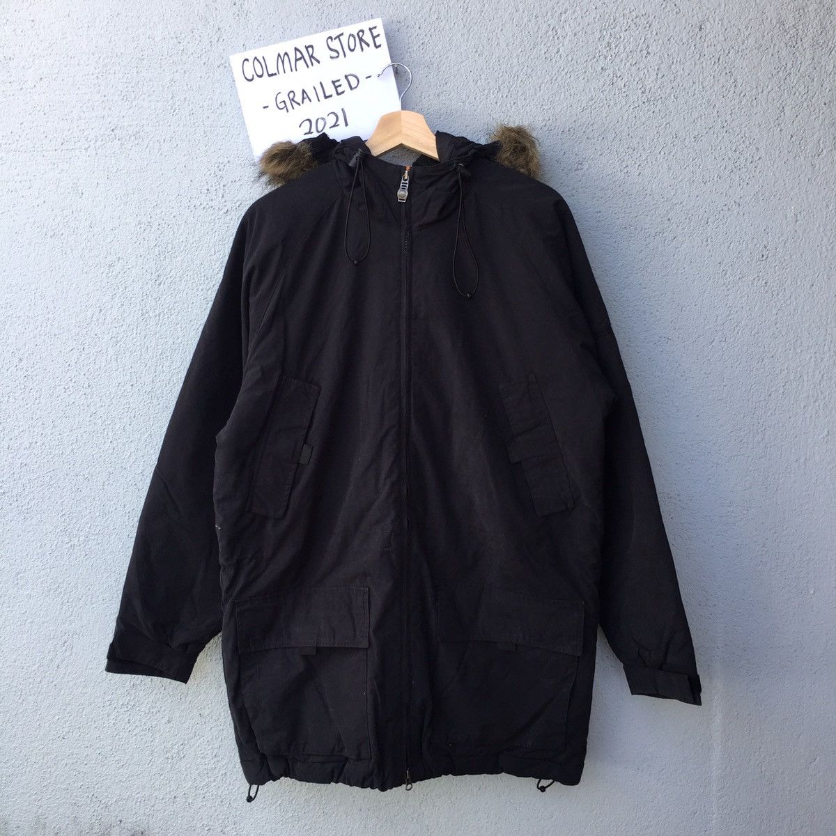 Timberland Vintage Timberland Weathergear Black Hoodie Winter Jacket Size US XL / EU 56 / 4 - 1 Thumbnail