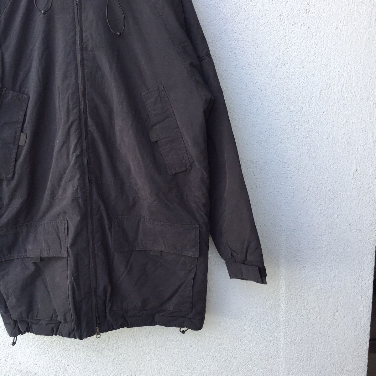 Timberland Vintage Timberland Weathergear Black Hoodie Winter Jacket Size US XL / EU 56 / 4 - 4 Thumbnail