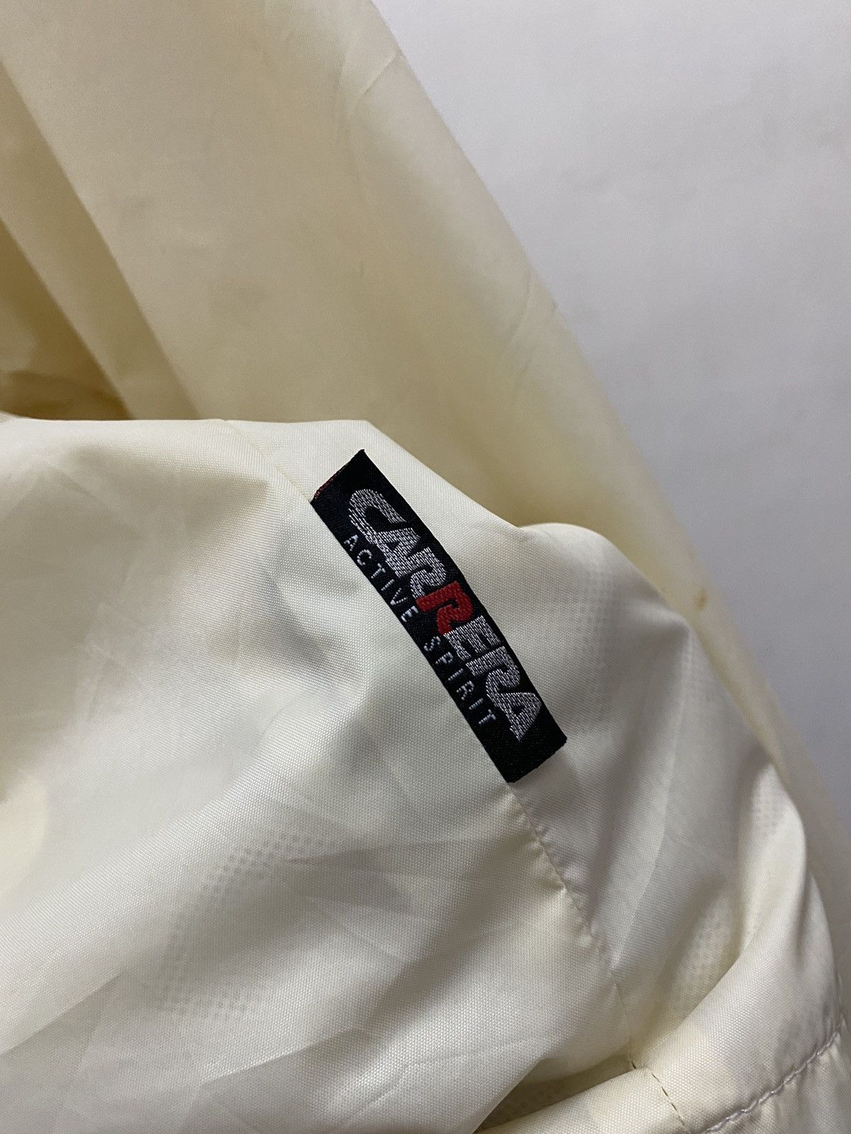 Carrera × Japanese Brand × Vintage 90s VTG DISTRESSED CARRERA WINDBREAKER RAINCOAT JACKET Size US L / EU 52-54 / 3 - 6 Thumbnail