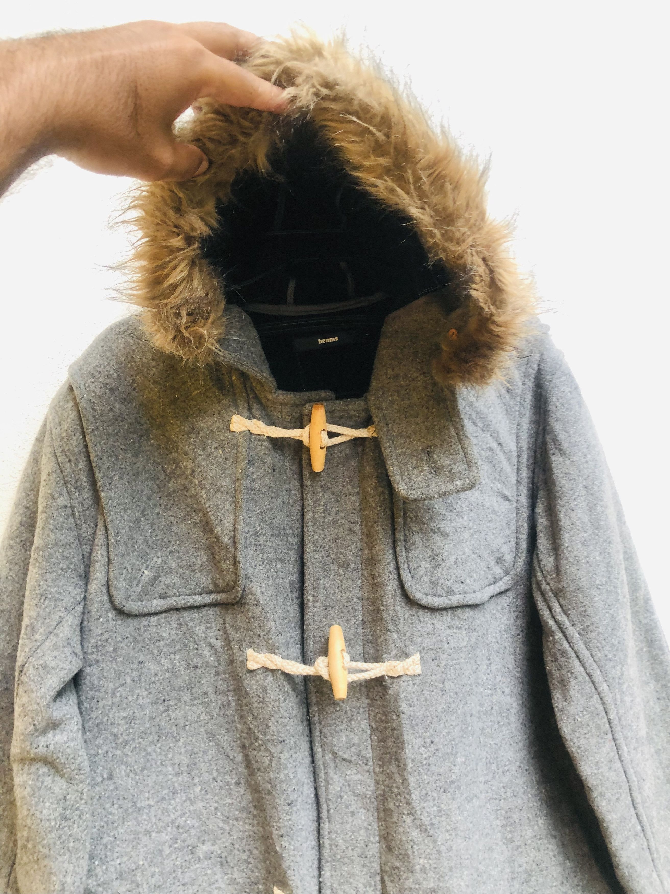 Beams Plus Vintage Beams Long Jacket Designed Fashion Style Size US L / EU 52-54 / 3 - 4 Thumbnail