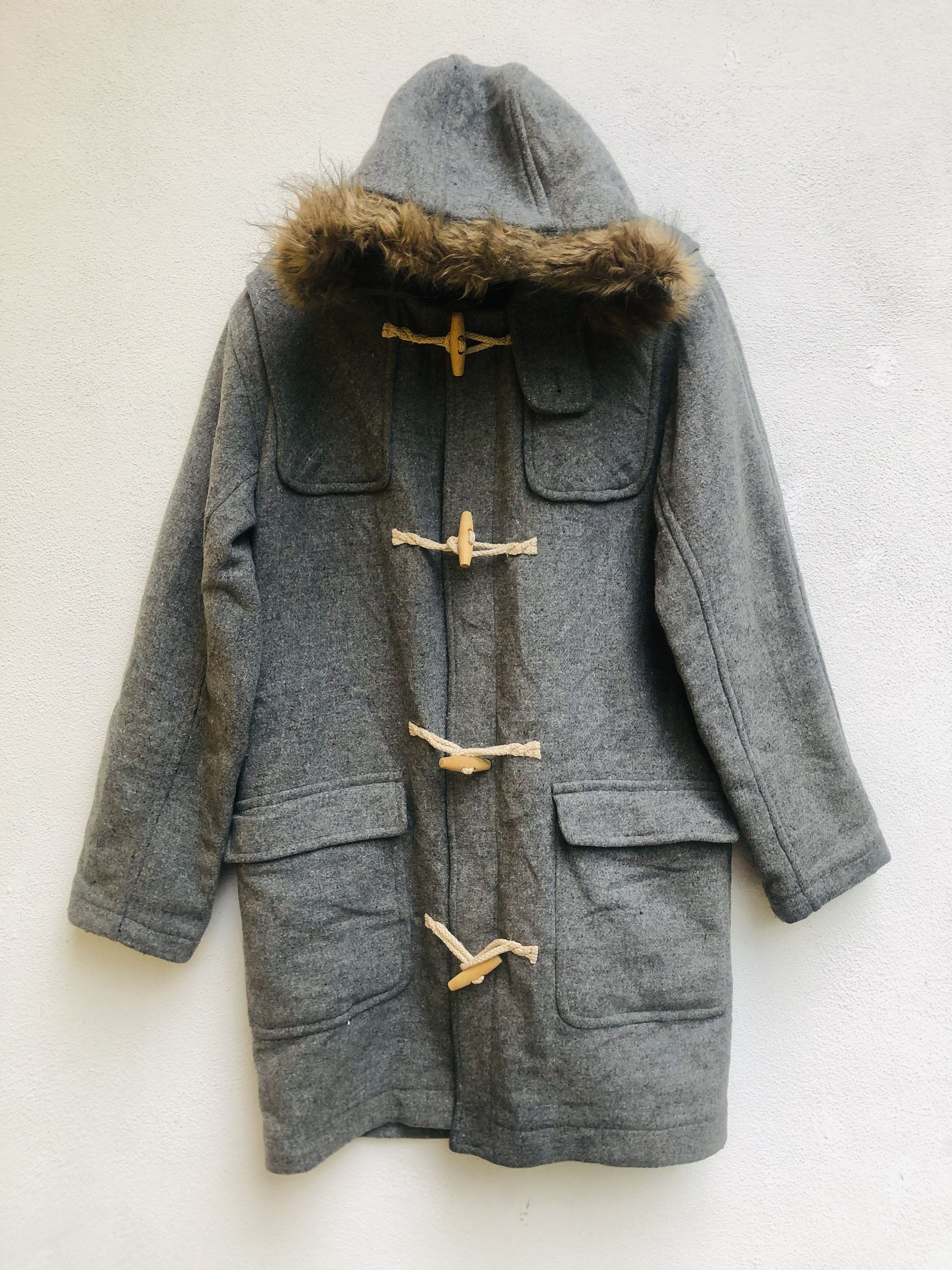 Beams Plus Vintage Beams Long Jacket Designed Fashion Style Size US L / EU 52-54 / 3 - 1 Thumbnail