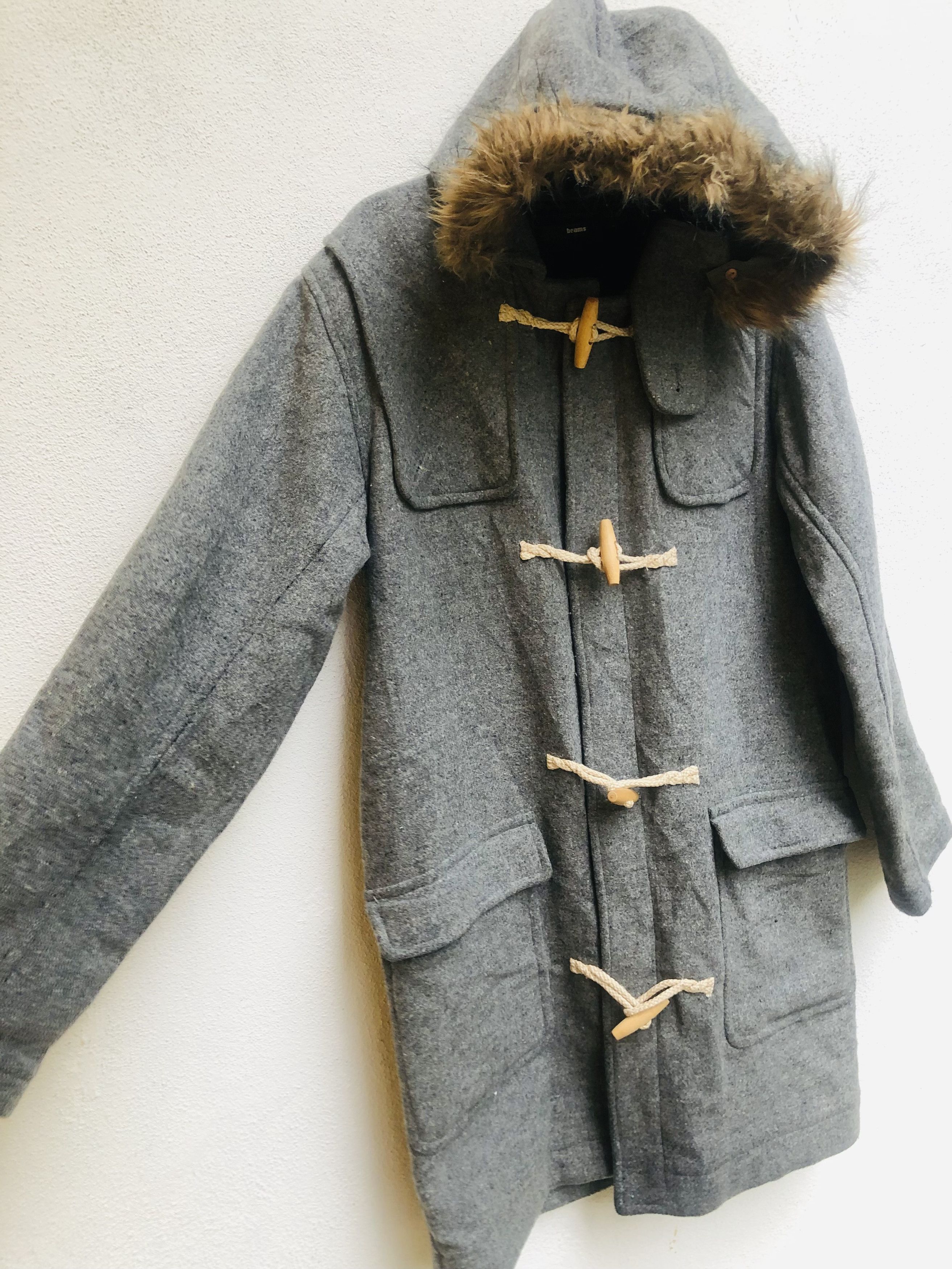 Beams Plus Vintage Beams Long Jacket Designed Fashion Style Size US L / EU 52-54 / 3 - 7 Thumbnail