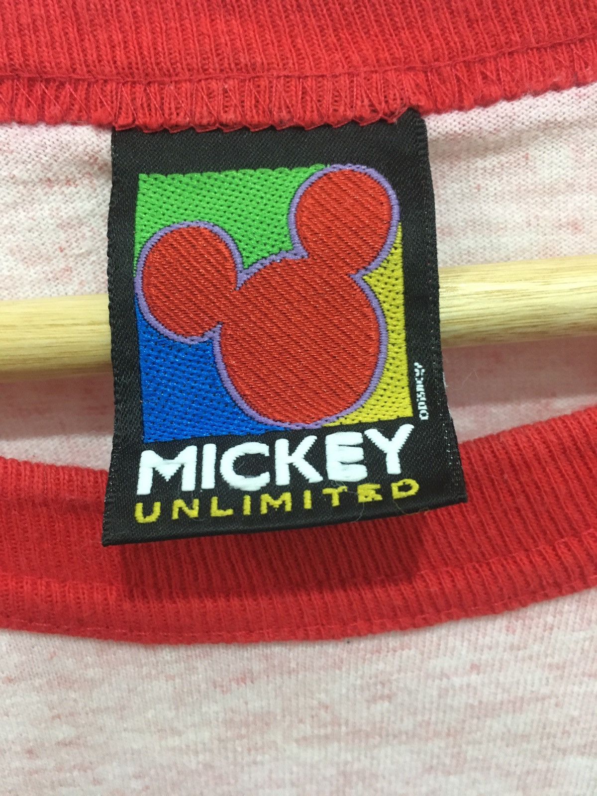Mickey Mouse × Vintage Vintage mickey mouse ringer tee Size US L / EU 52-54 / 3 - 5 Thumbnail