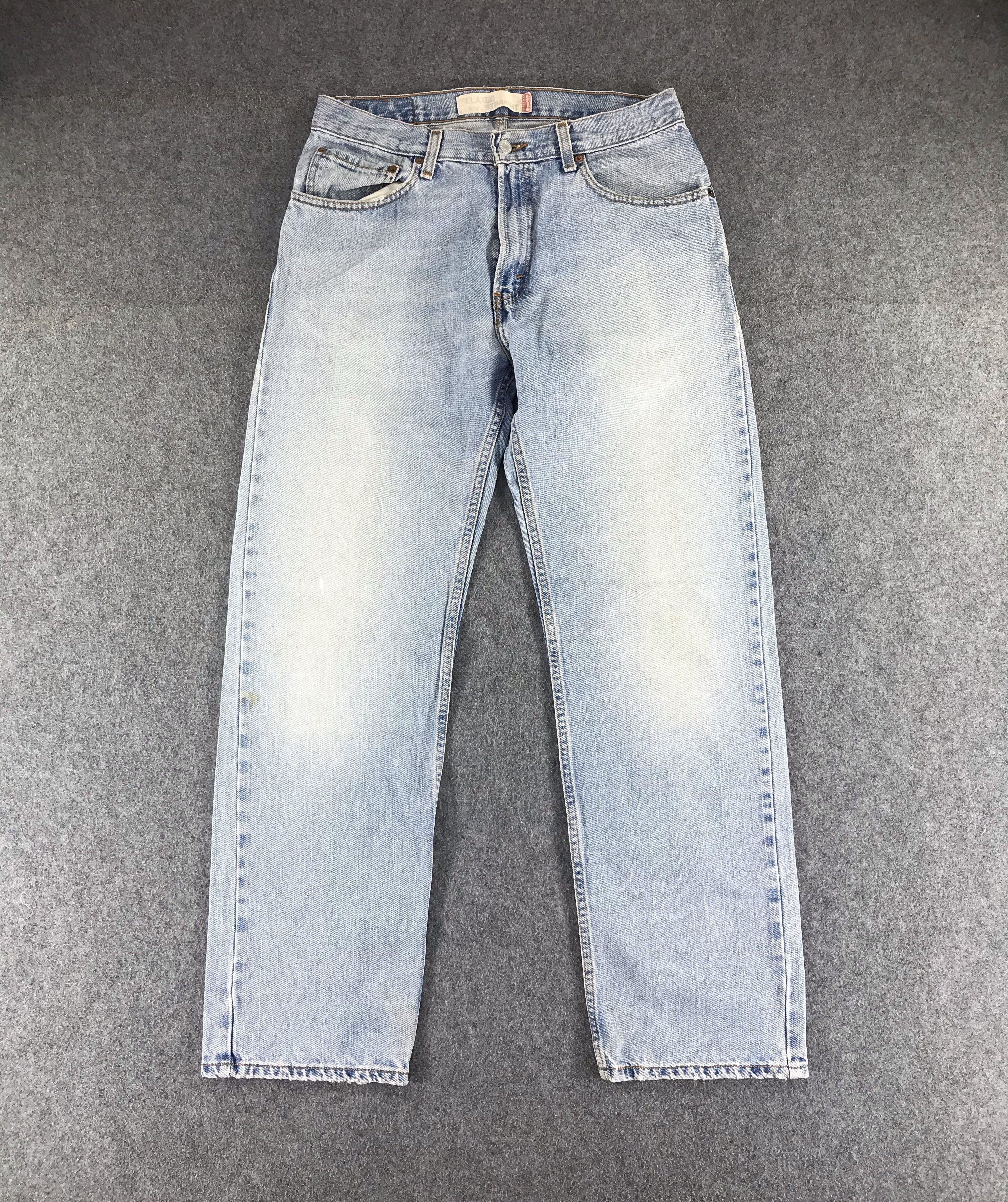 Levi's × Vintage Vintage Levis 559 Jeans Light Wash Denim -J505 Size US 32 / EU 48 - 1 Thumbnail