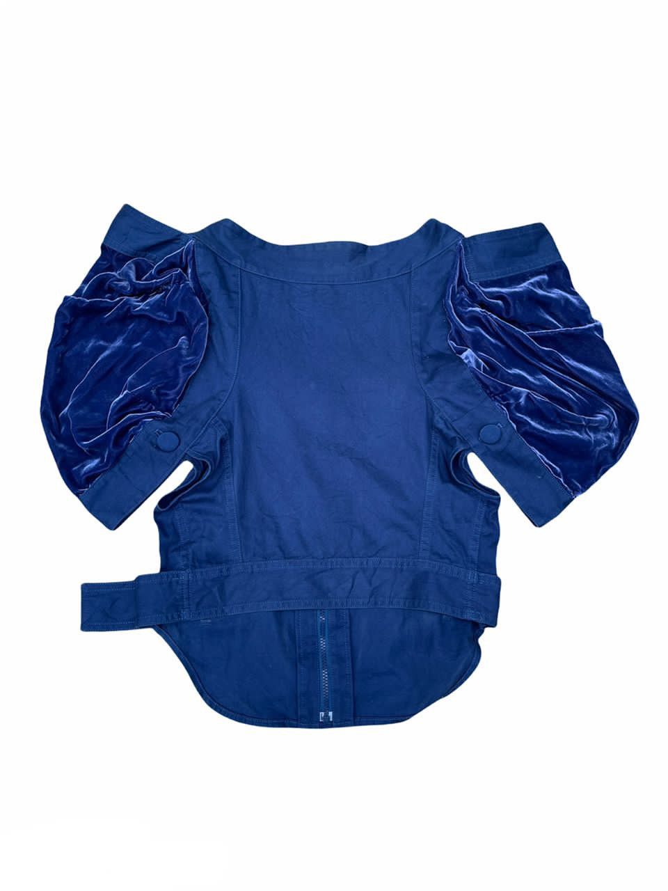 Japanese Brand × Yohji Yamamoto Yohji Yamamoto Crop Bat Wing Size US M / EU 48-50 / 2 - 4 Thumbnail